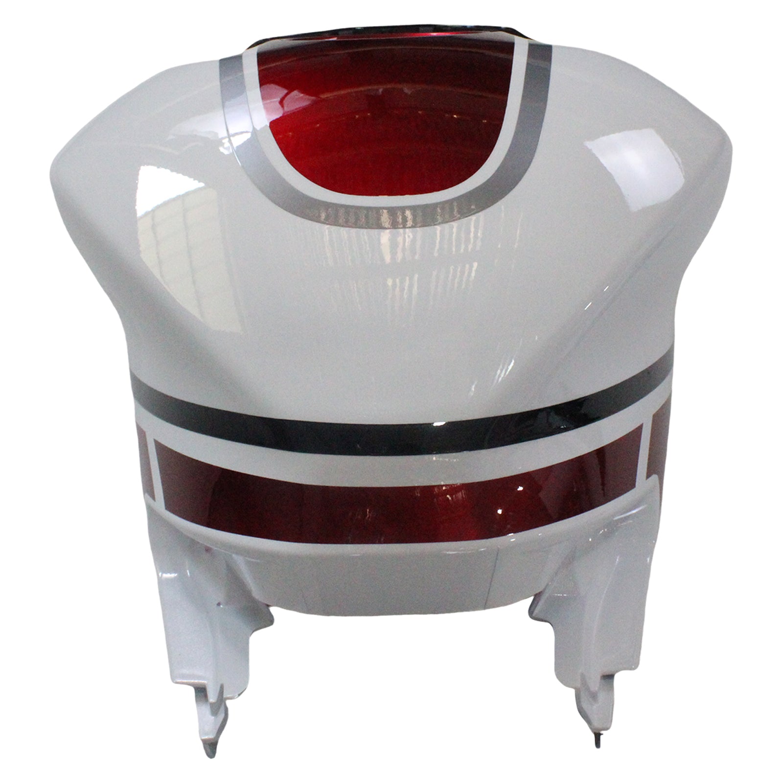 Amotopart 2022-2024 Yamaha YZF-R3 R25 White Red Fairing Kit