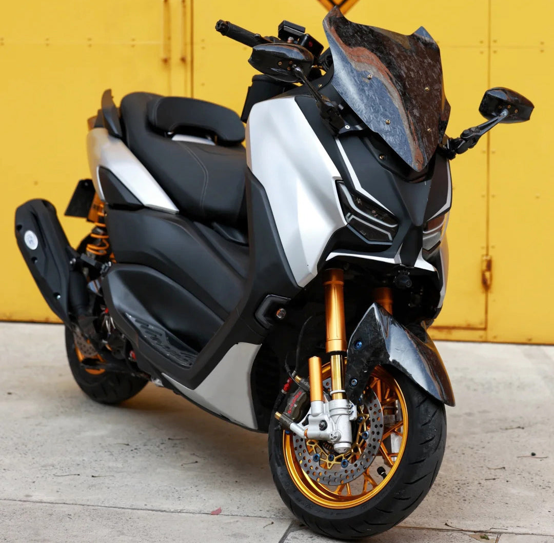 Amotopart 2020–2024 Yamaha NMAX 125/155/250 Weiß Silber Schwarz Verkleidungsset