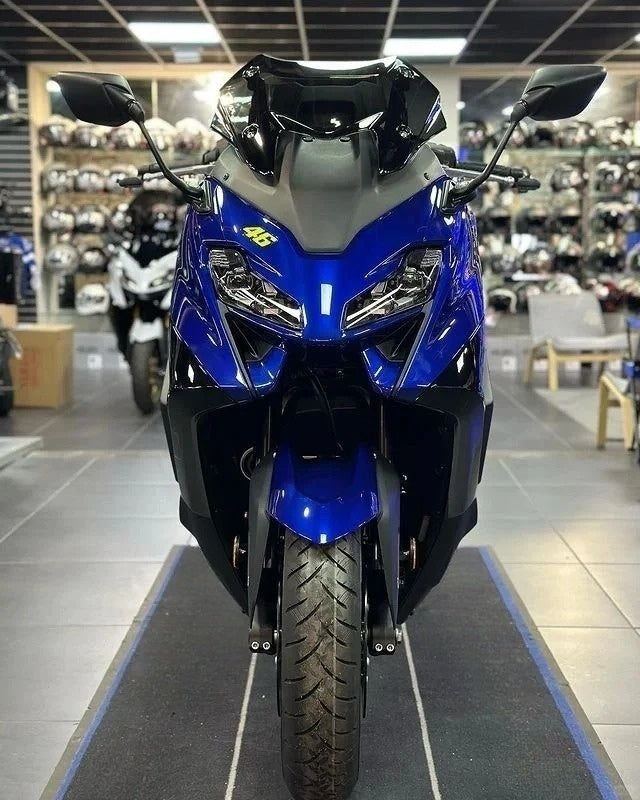Amotopart 2022-2024 Yamaha TMAX560 Blue Black Fairing Kit