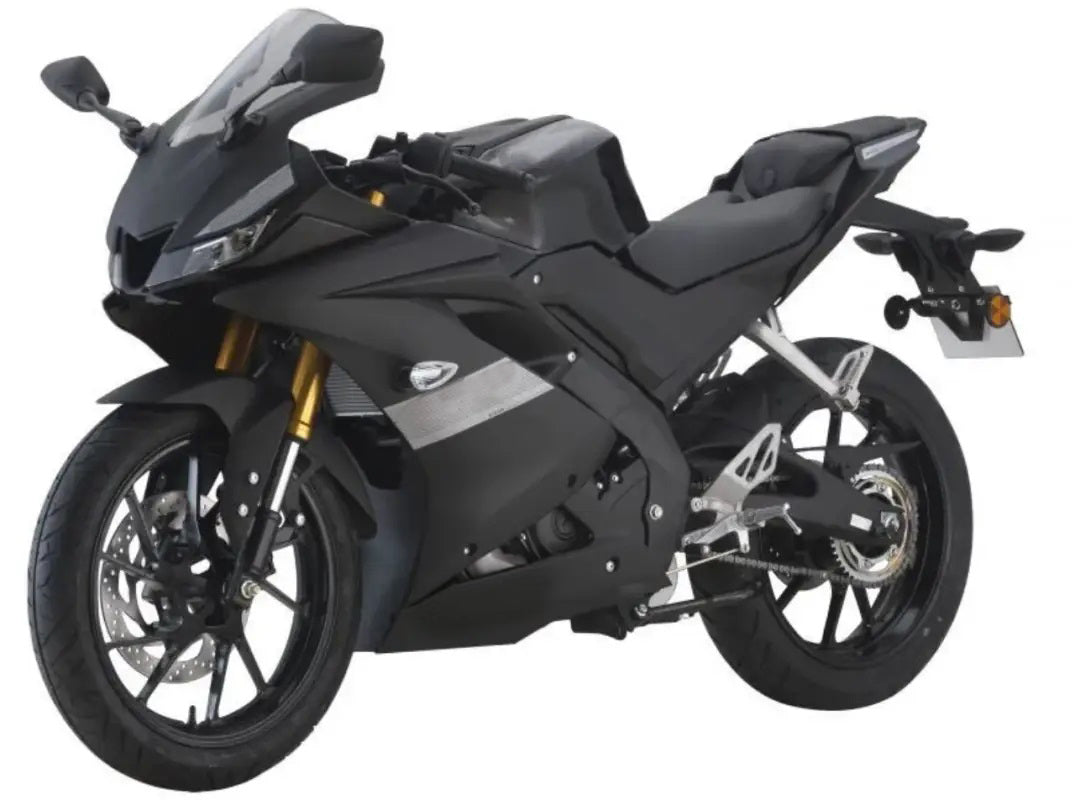 Amotopart 2018–2024 Yamaha YZF R15 schwarzes Verkleidungsset