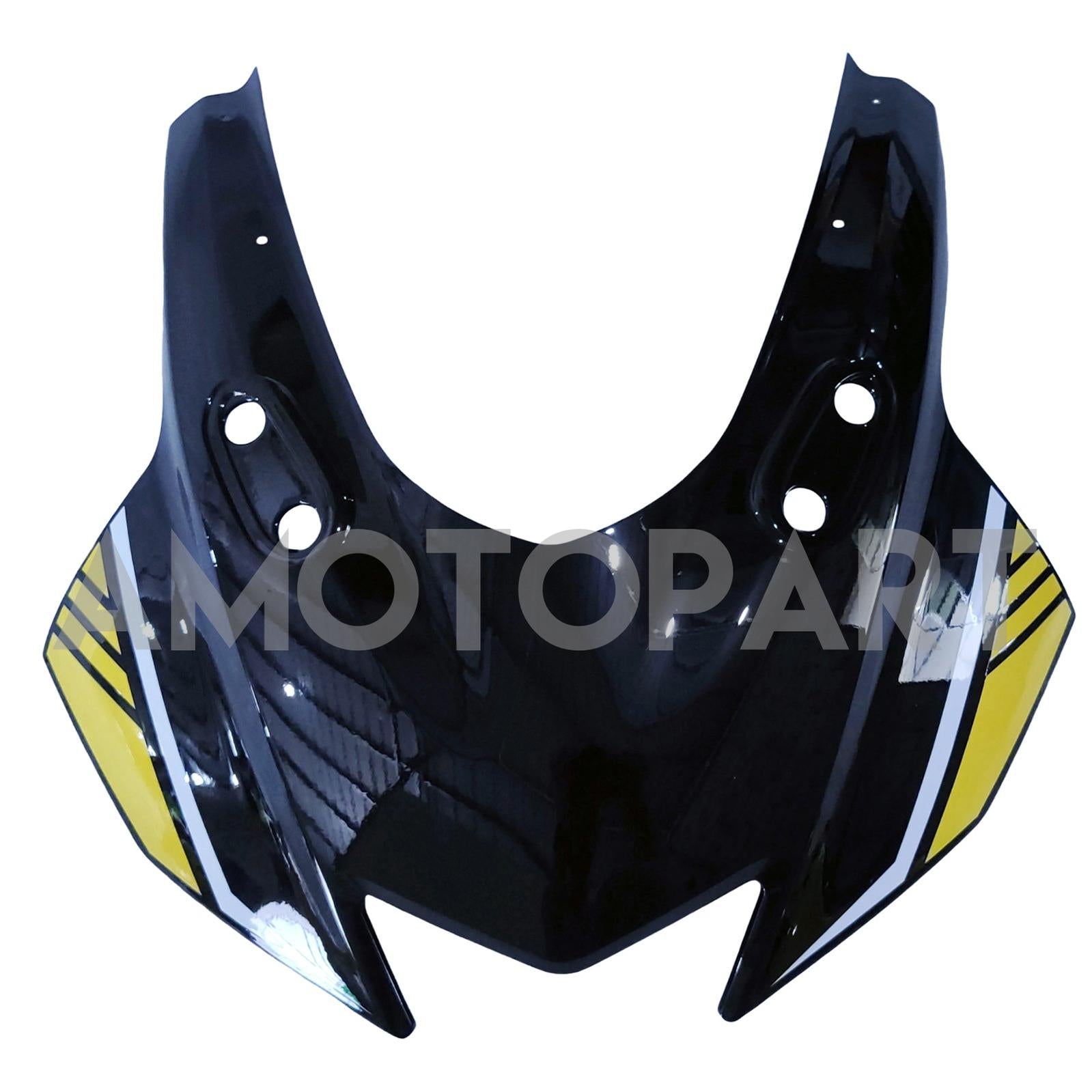 Amotopart 2018-2024 Yamaha YZF R15 Gelbes Schwarzverkleidungskit