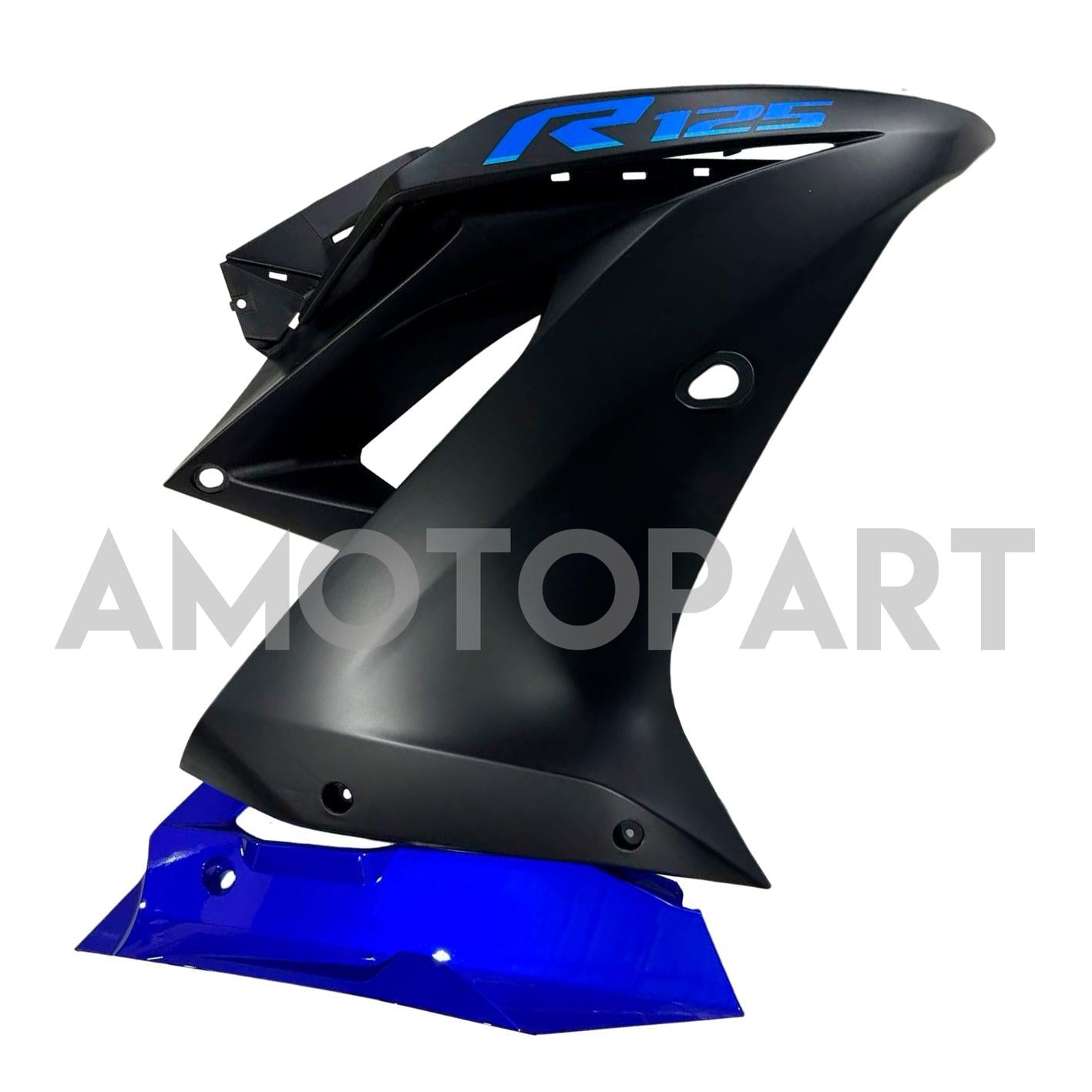 Amotopart 2019-2022 Yamaha YZF R125 Dark Blue Fairing Kit