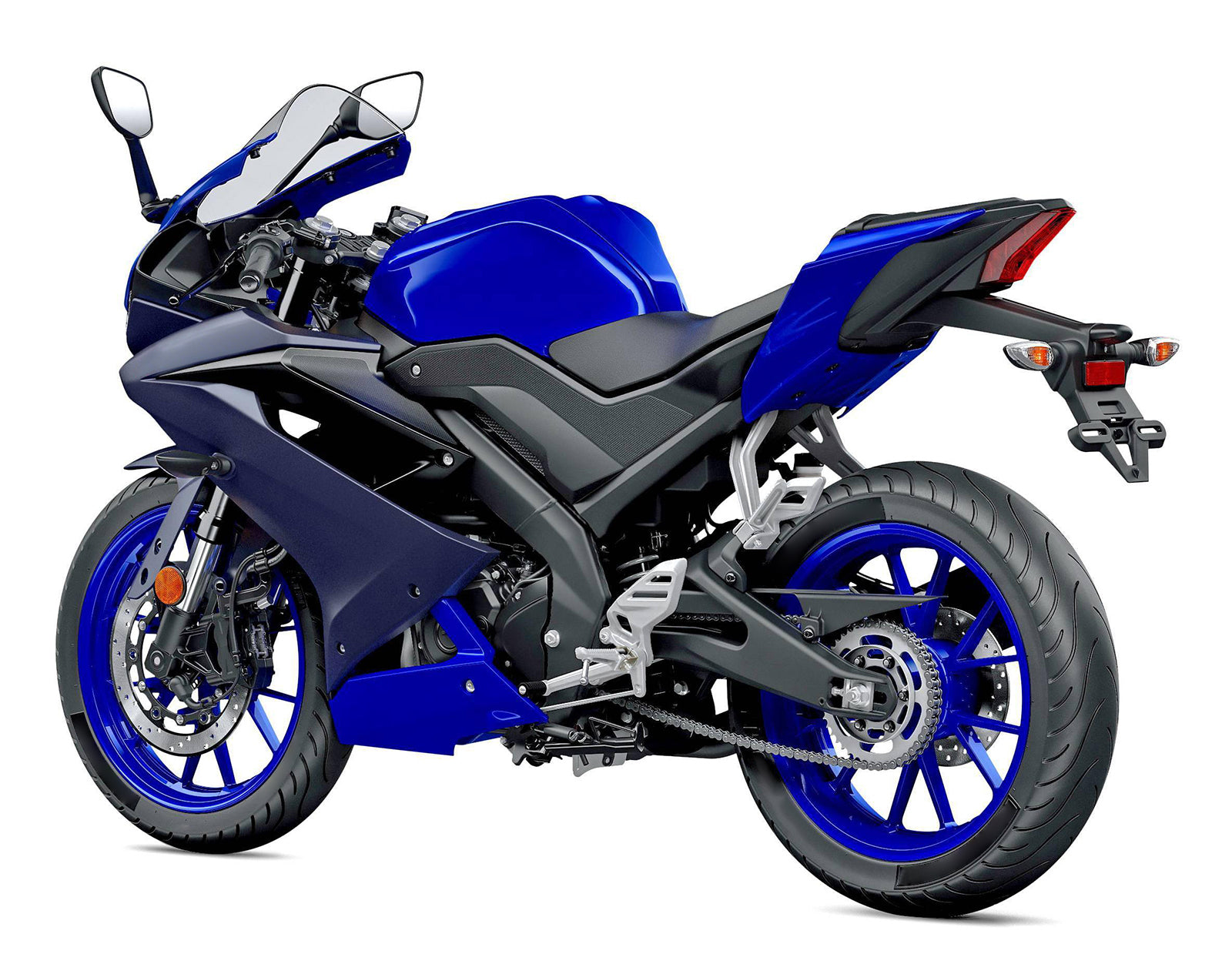 Amotopart 2019-2022 Yamaha YZF R125 Dark Blue Fairing Kit