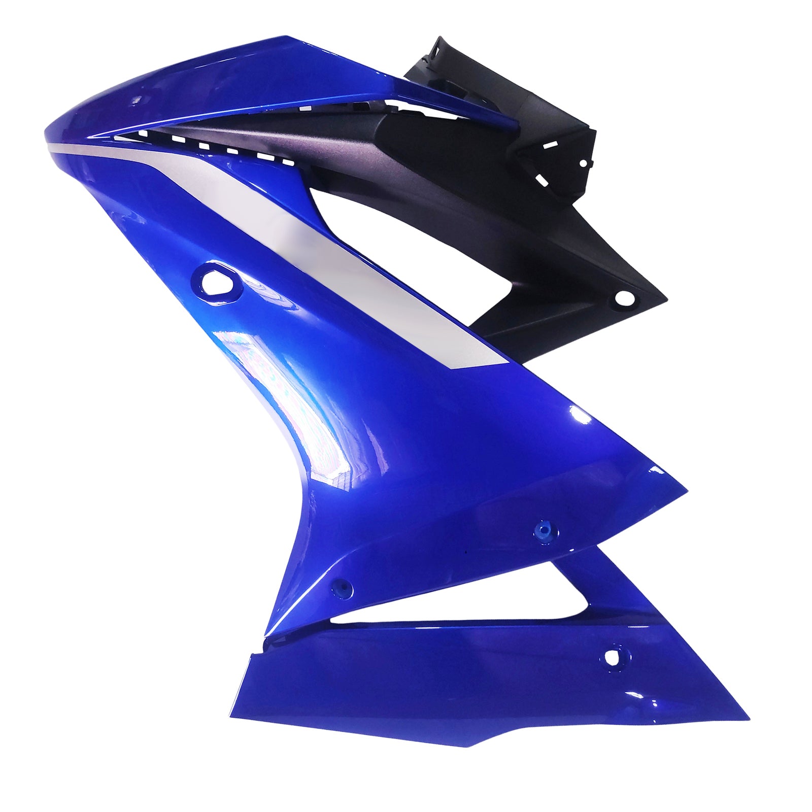 Amotopart 2019–2022 Yamaha YZF R125 Blau Schwarz Verkleidungsset