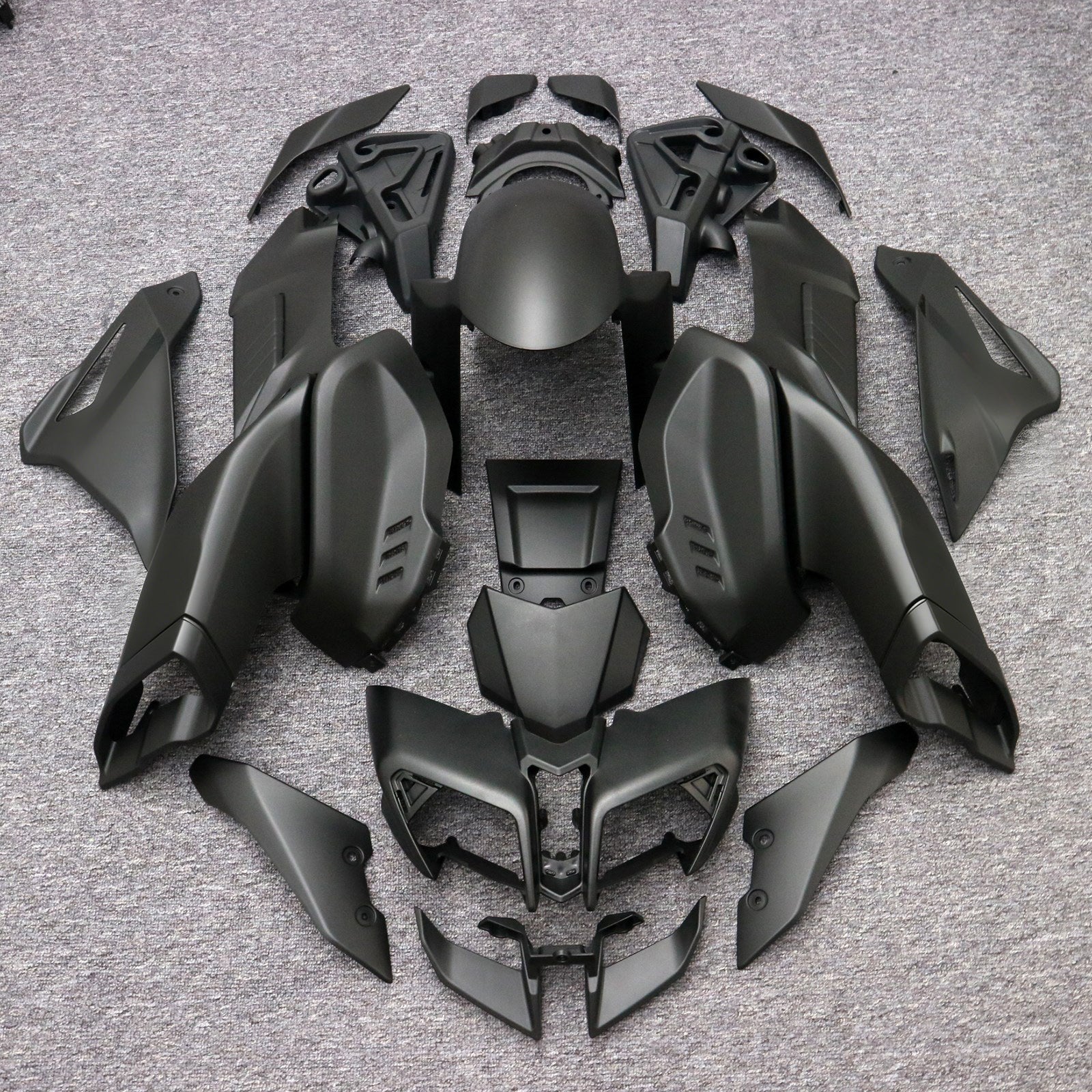 Amotopart 2016-2020 Yamaha MT-10 Matte Black Fairing Kit