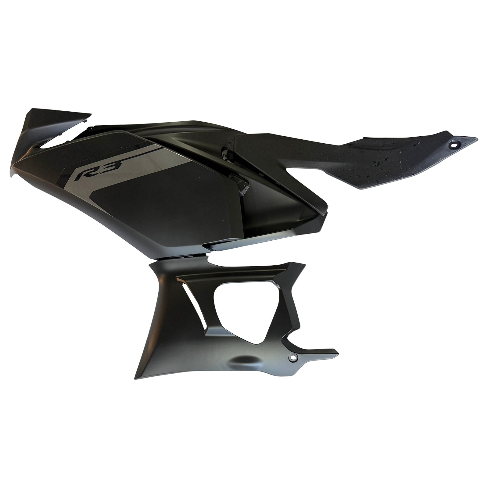 Amotopart 2025-2026 Yamaha Yzf R3 YZF R25 Kit de carénage noir