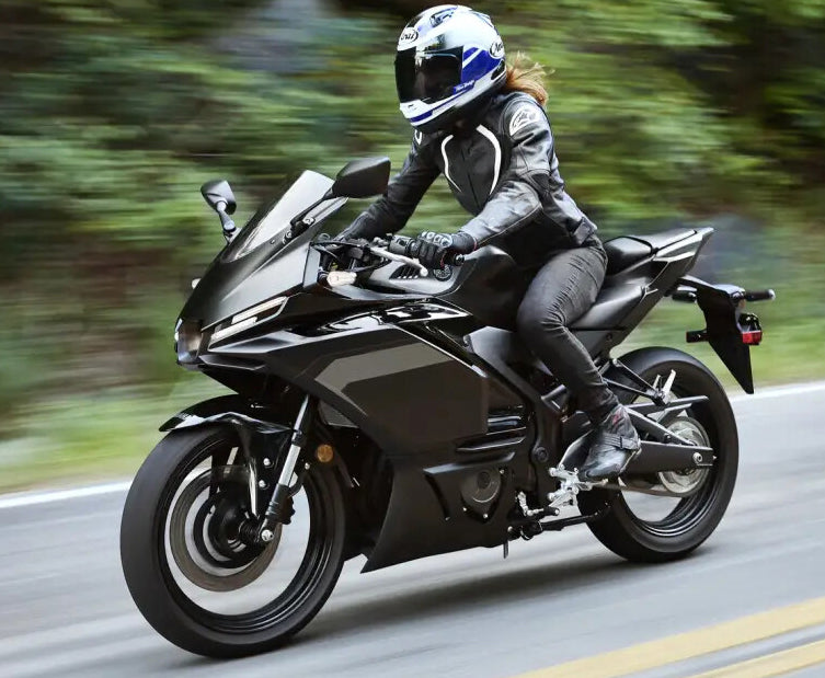 Amotopart 2025-2026 Yamaha YZF R3 YZF R25 Black Fairing Kit