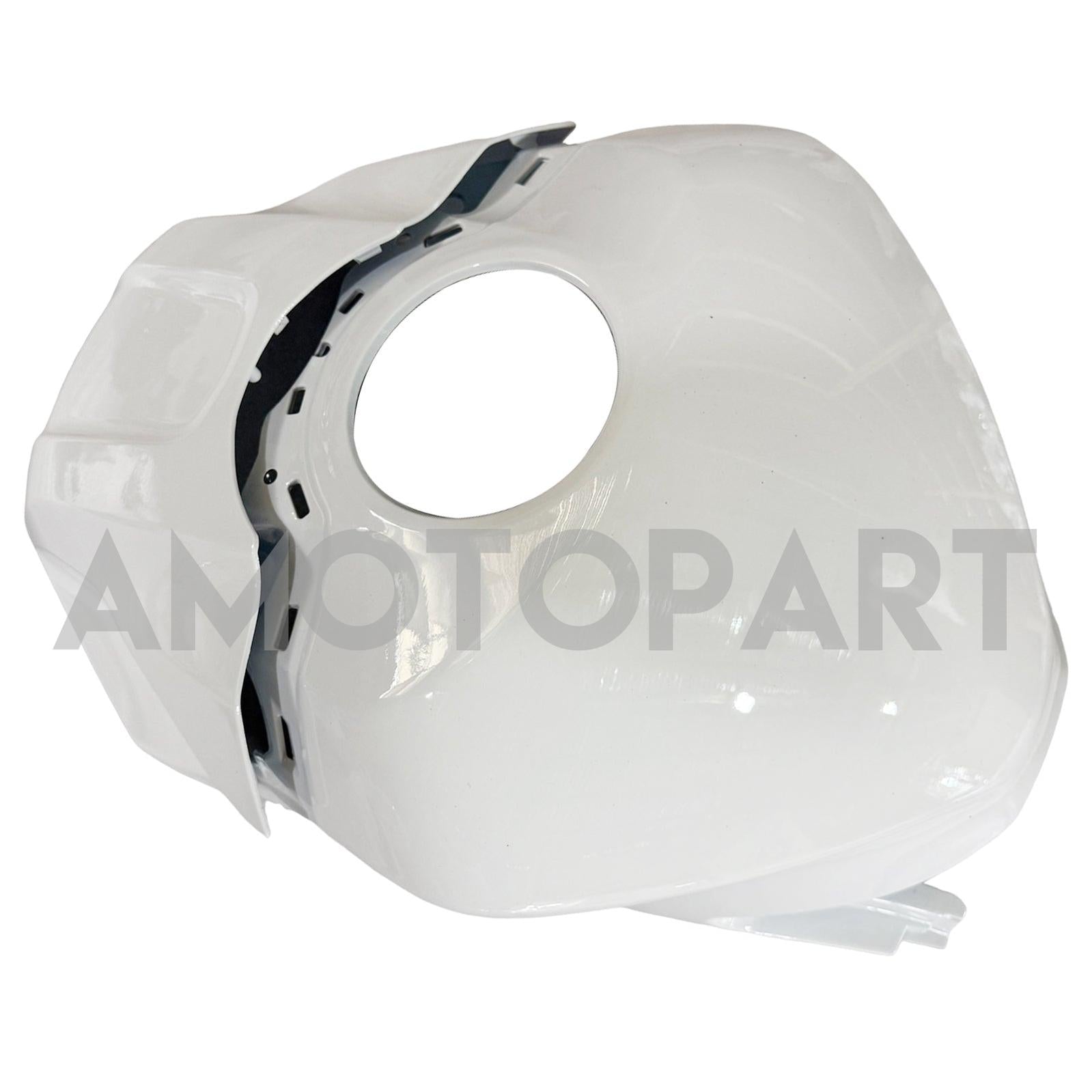 Amotopart 2025-2026 Yamaha YZF R3 YZF R25 Gloss White Blue Fairing Kit