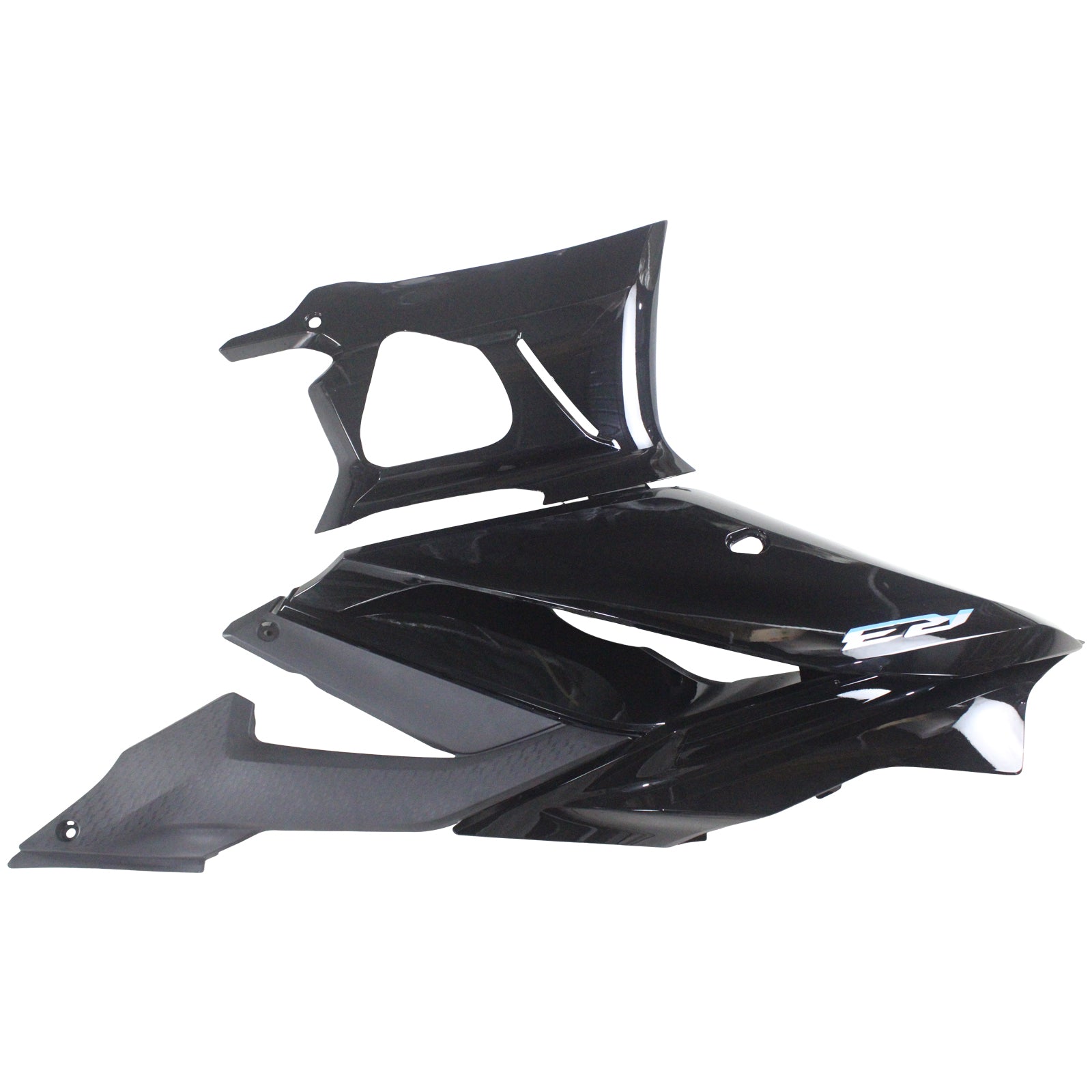 Amotopart 2022-2024 Yamaha YZF-R3 R25 Black Fairing Kit