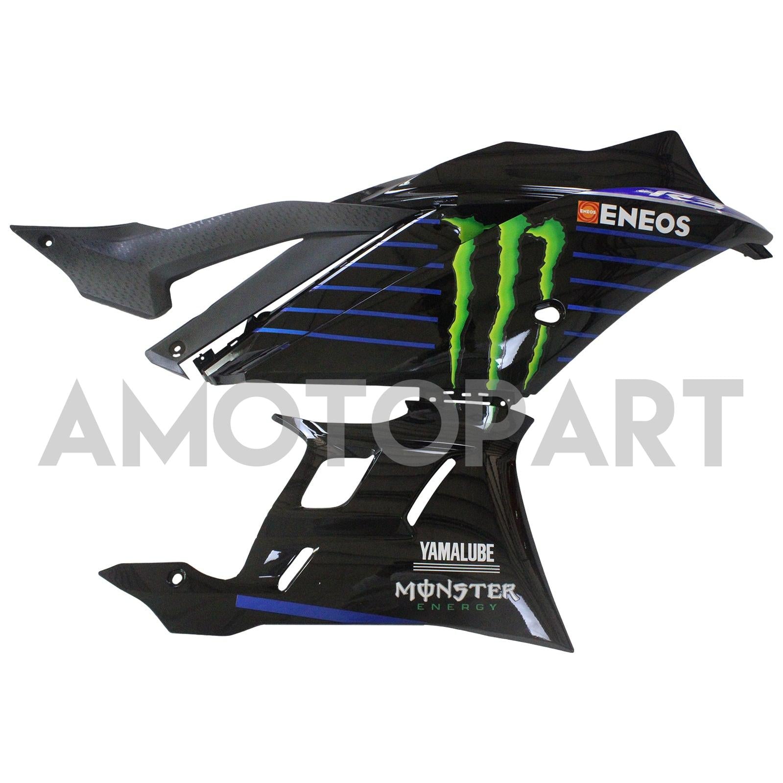 Amotopart 2022-2024 Yamaha YZF-R3 R25 Monster Style2 Kit de carénage
