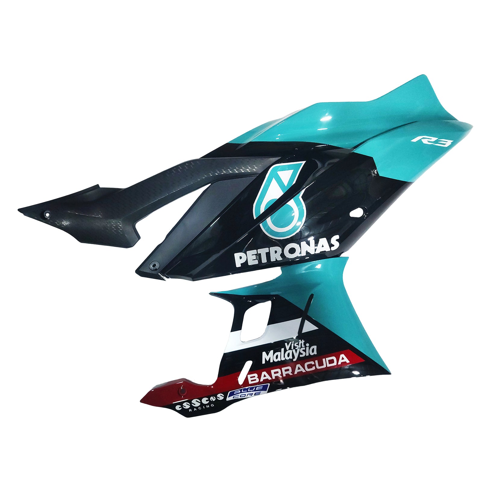 Amotopart 2022-2023 YAMAHA YZF-R3 R25 PETRONAS FARIONS KIT
