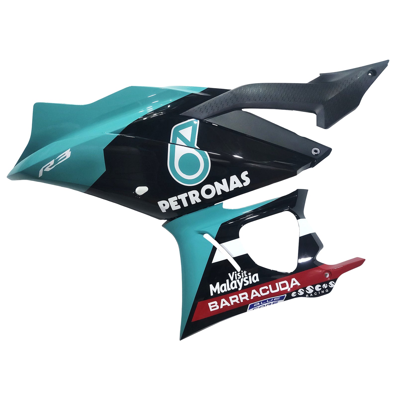 Amotopart 2022-2023 YAMAHA YZF-R3 R25 PETRONAS FARIONS KIT