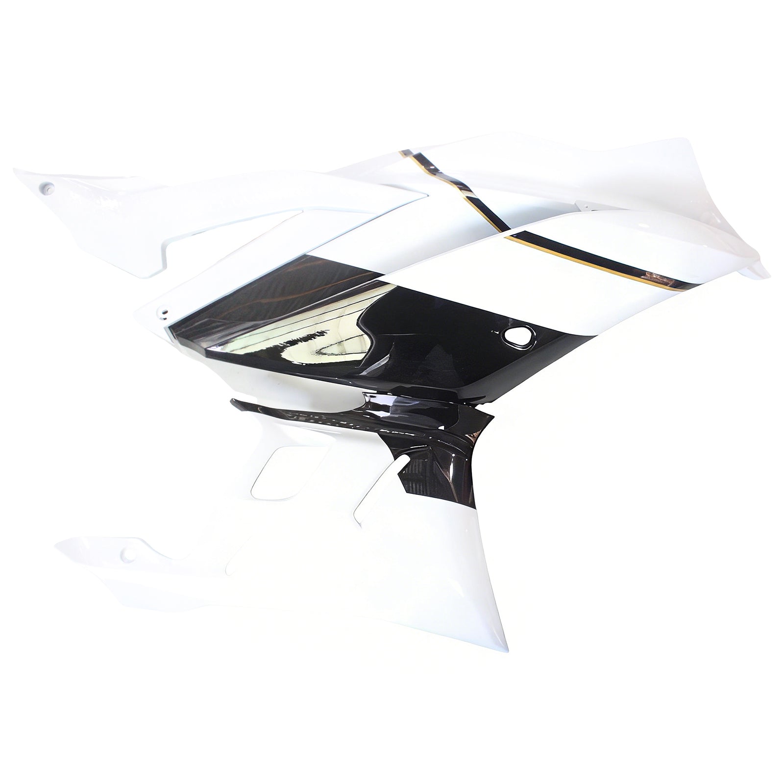 Amotopart 2022-2023 Yamaha YZF-R3 R25 White Fairing Kit