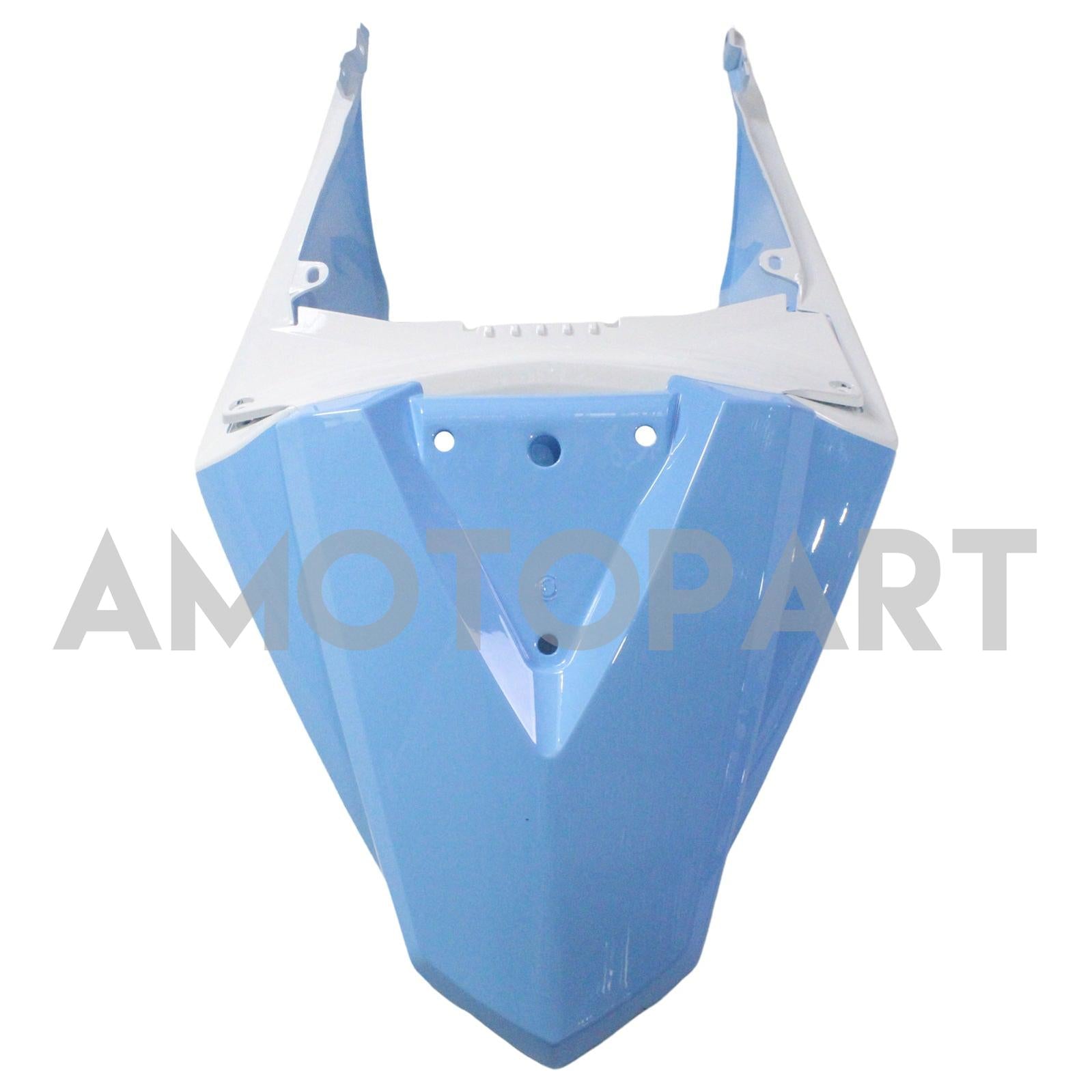 Amotopart 2022-2024 Yamaha YZF-R3 R25 White&Blue Style2 Fairing Kit
