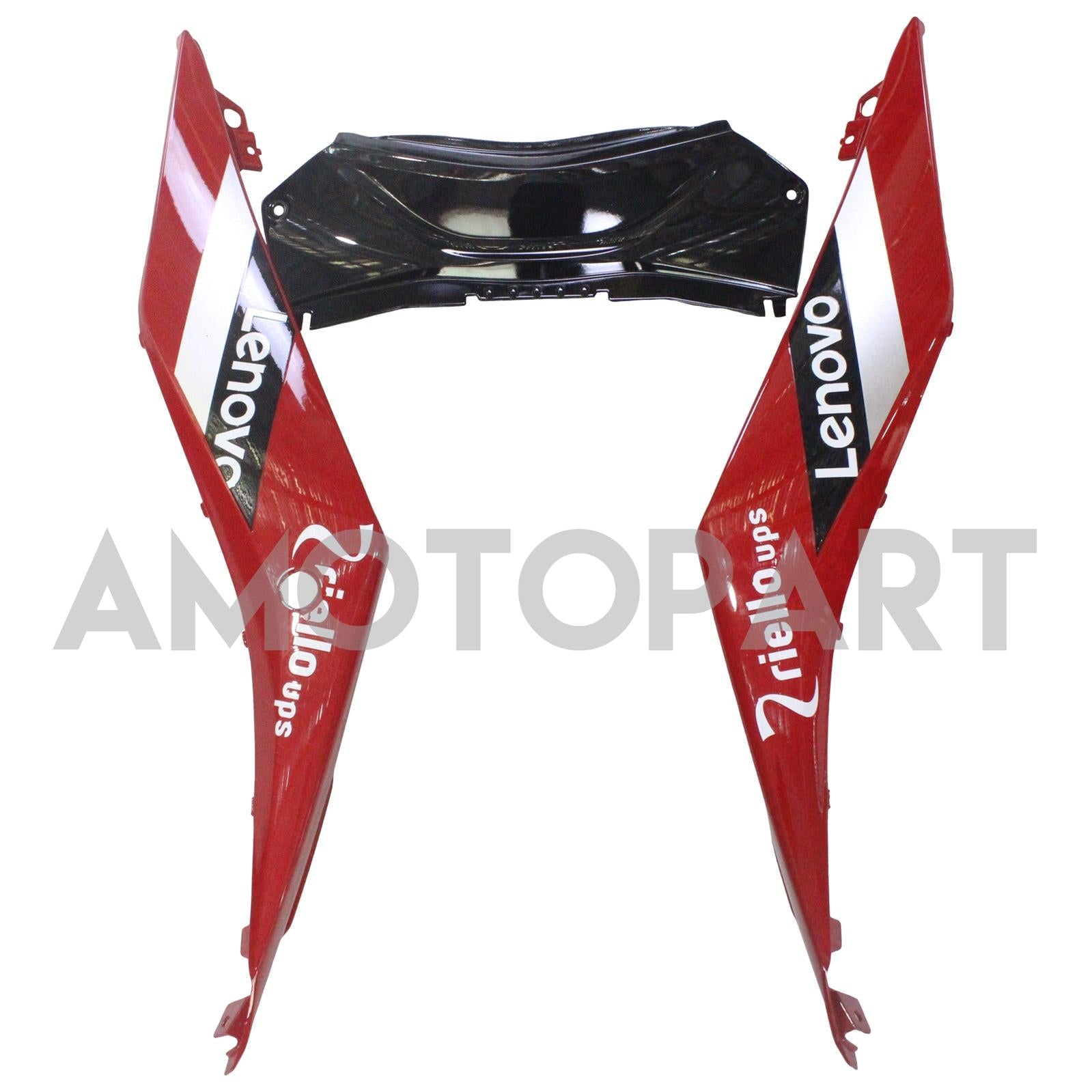 Amotopart 2022-2024 Yamaha YZF-R3 R25 Red&White Fairing Kit