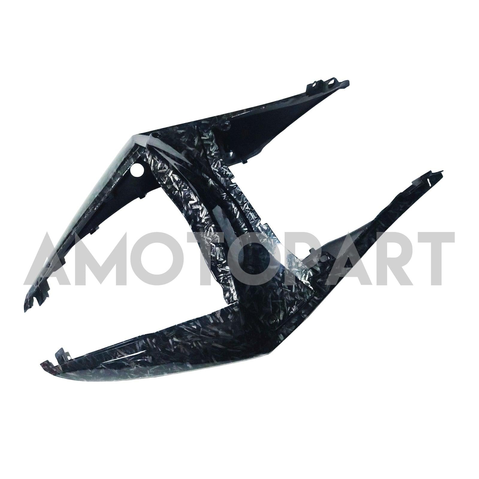 Amotopart 2022-2024 ヤマハ YZF-R3 R25 ブルー&マーブル カーボンファイバー フェアリングキット