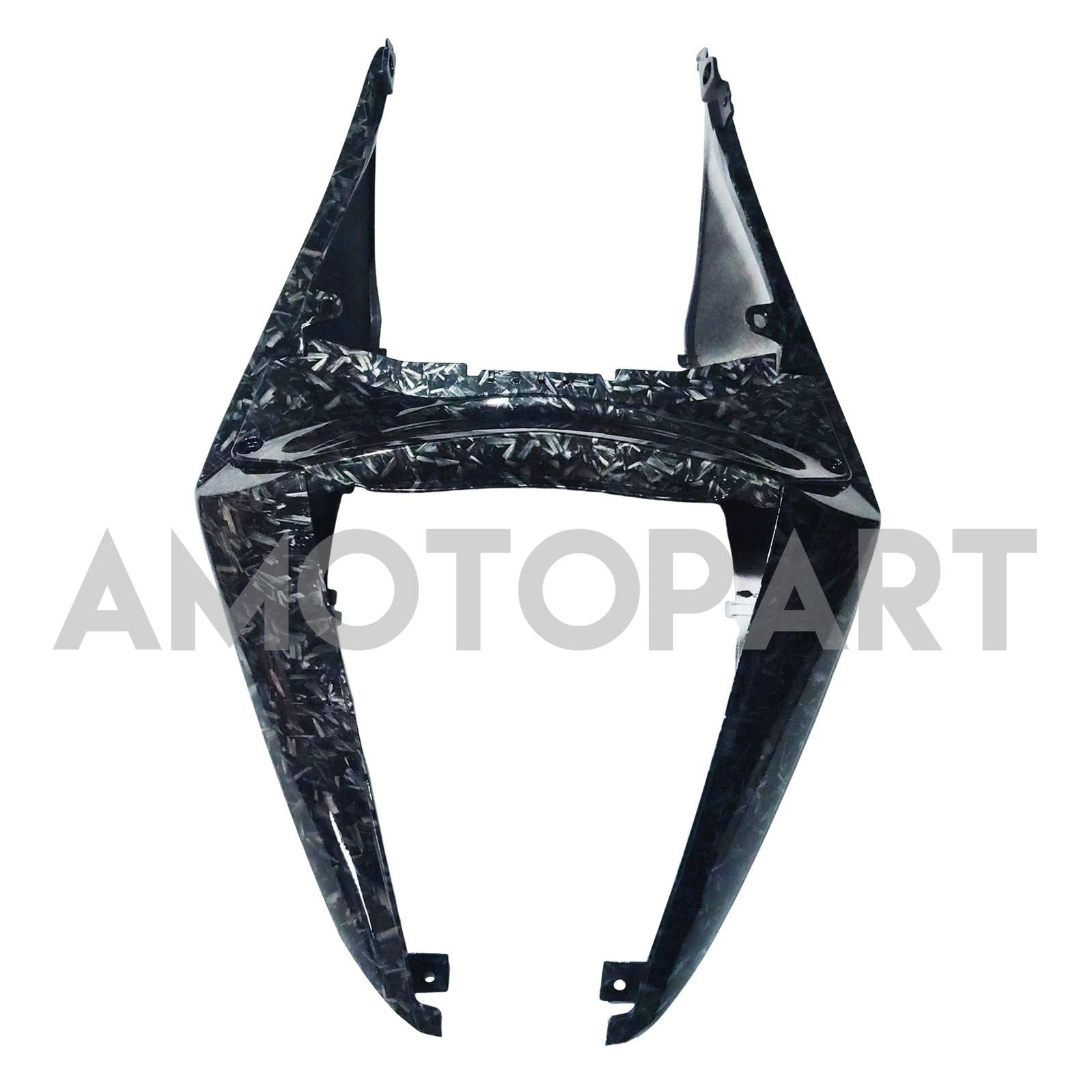 Amotopart 2022-2024 ヤマハ YZF-R3 R25 ブルー&マーブル カーボンファイバー フェアリングキット