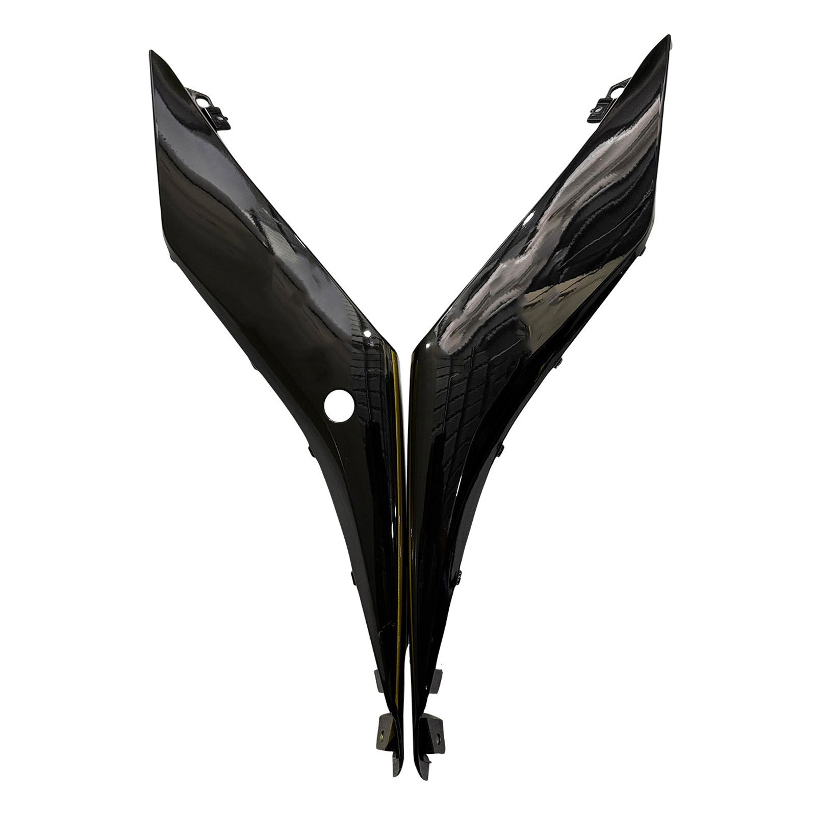 Amotopart 2022-2024 Yamaha YZF-R3 R25 Gold&Black Fairing Kit