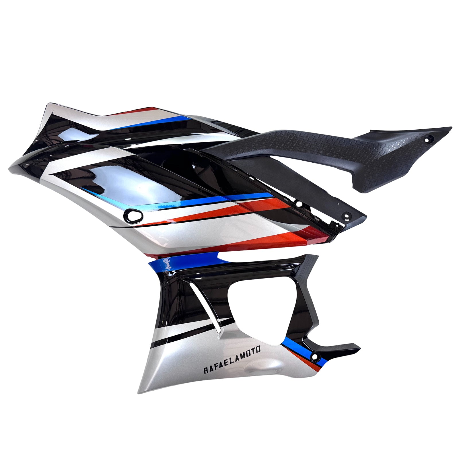 Amotopart 2022-2024 ヤマハ YZF-R3 R25 ブラック&グレー フェアリングキット