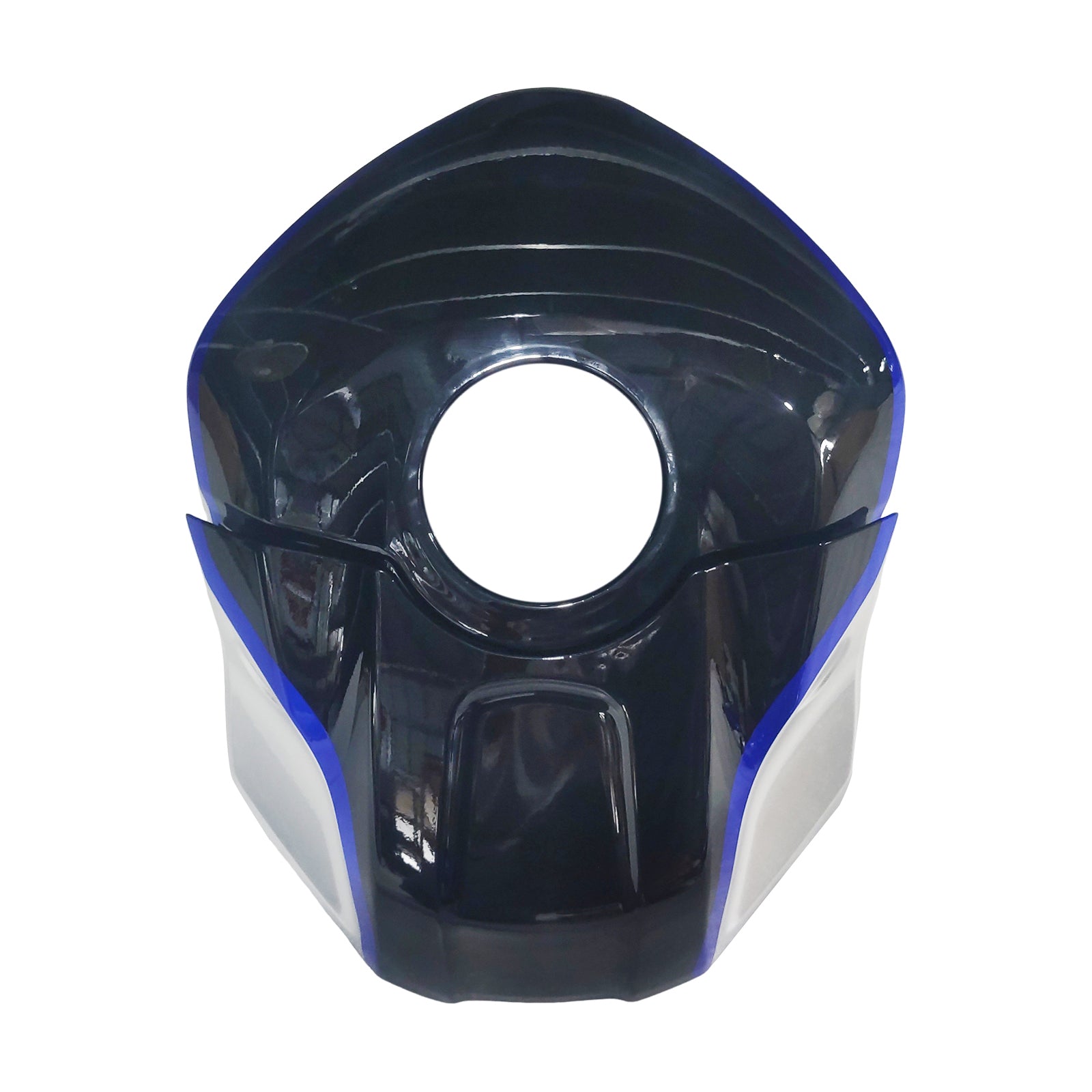 AMOTOPART 2022-2023 YAMAHA YZF-R3 R25 GRÅ MED BLÅ STYLE3 FAIRING KIT