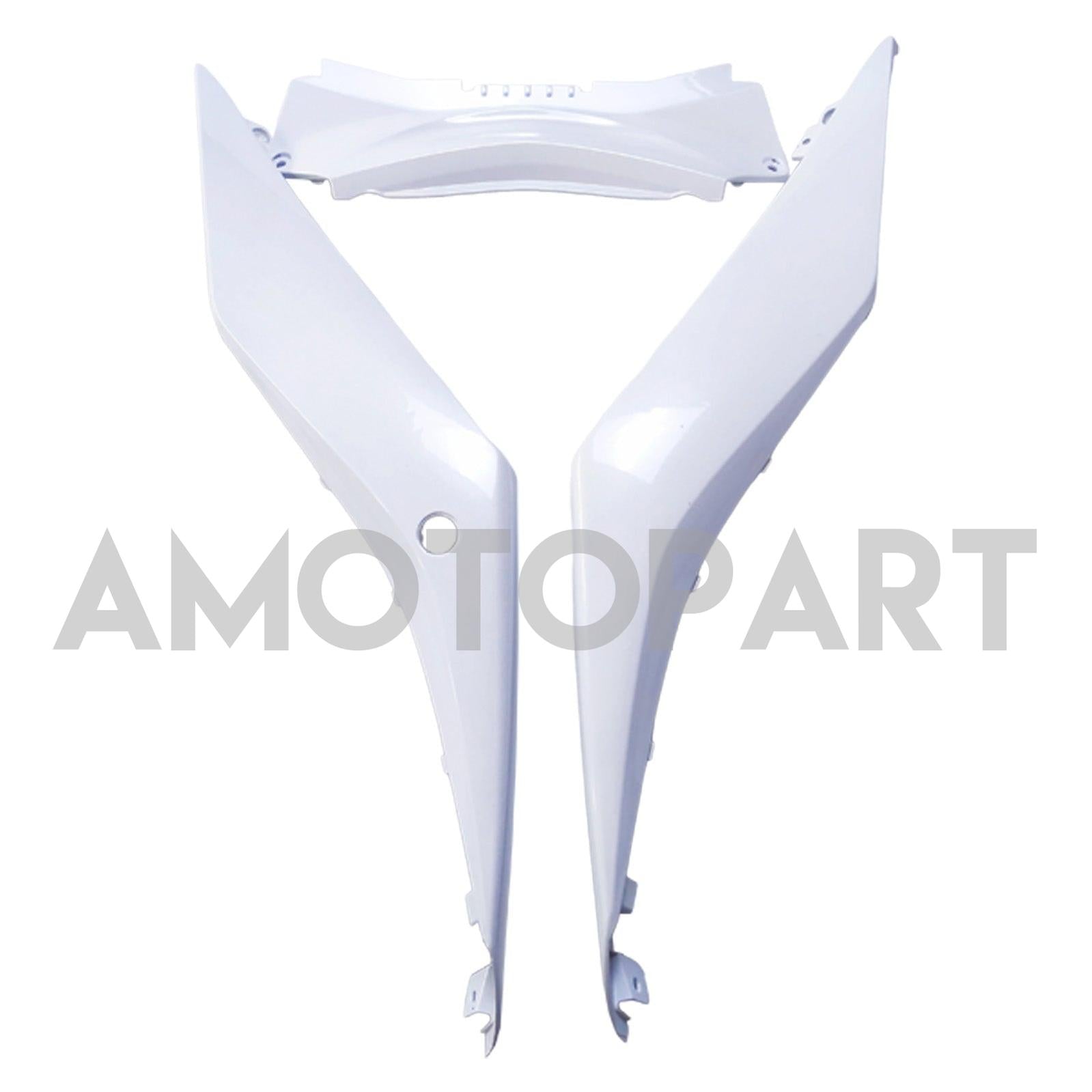 AMOTOPT 2022-2023 YAMAHA YZF-R3 R25 KIT de carenagem branca de pérola