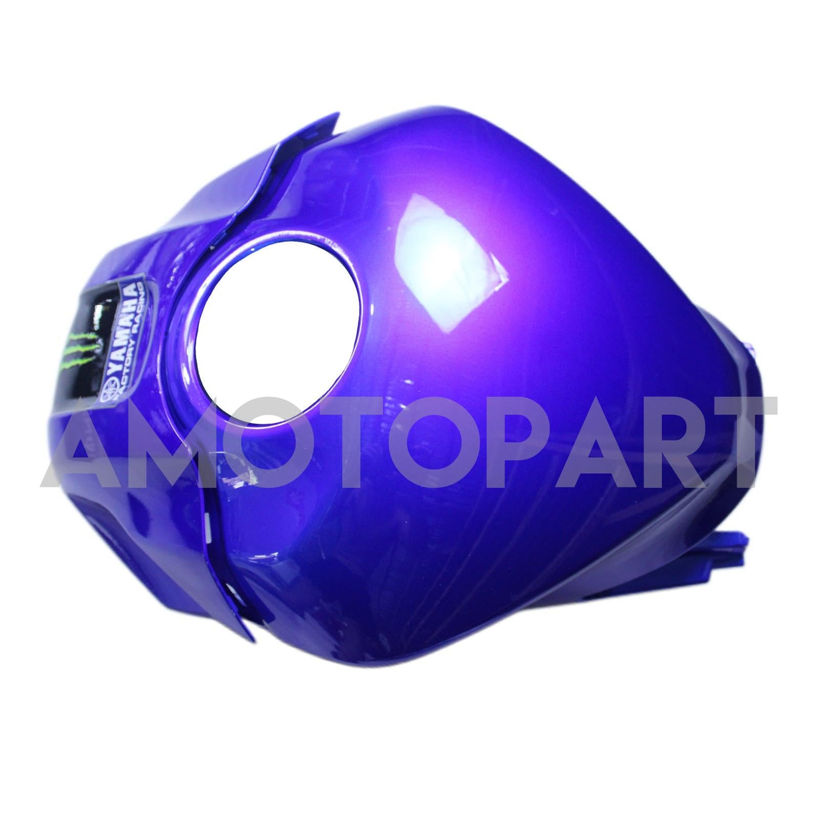 Amotopart 2022-2024 Yamaha YZF-R3 & R25 Black Blue Fairing Kit