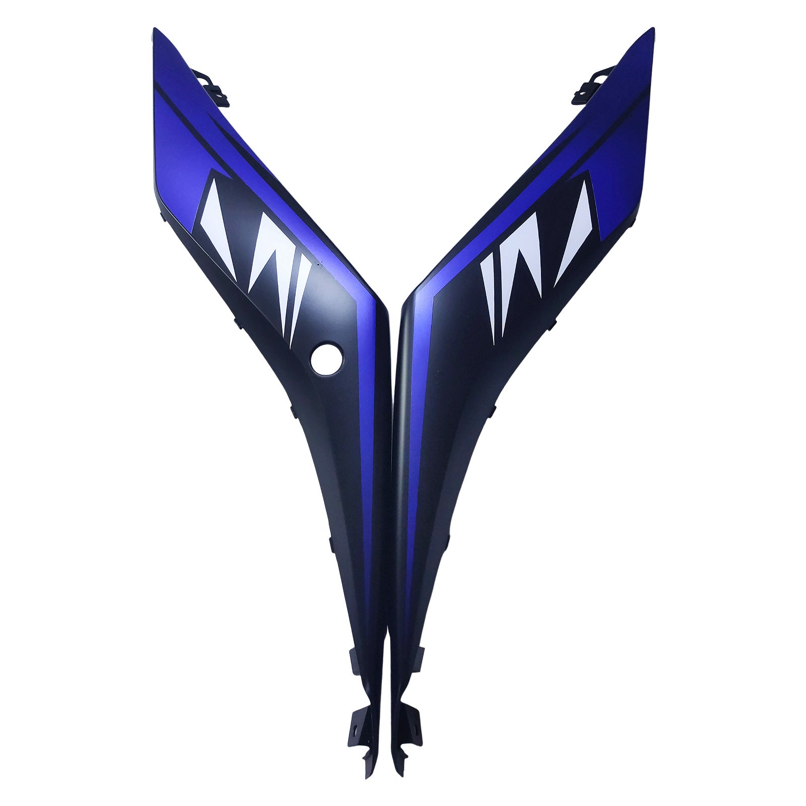 Amotopart 2022-2024 Yamaha YZF-R3 & R25 Matte Black Blue Fairing Kit
