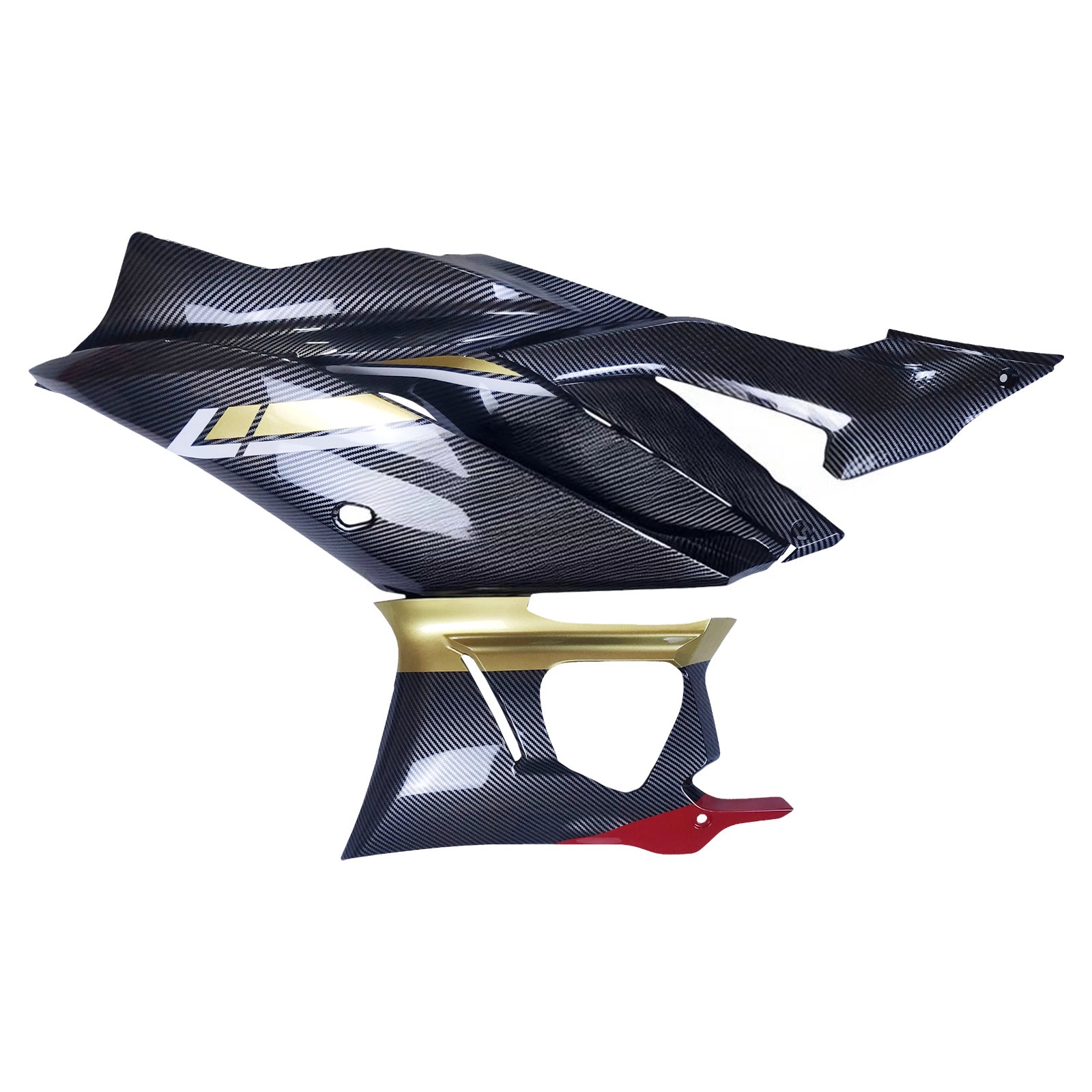 Amotopart 1998-1999 Yamaha R1 Fairing Carbon Fiber Black Red&White Kit