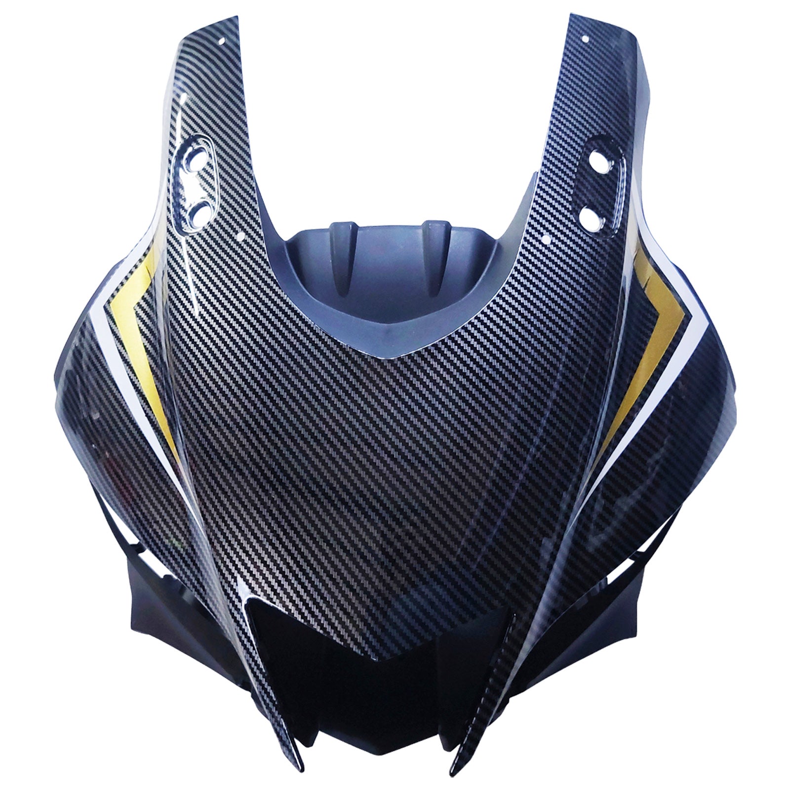 Amotopart 2022-2024 ヤマハ YZF-R3 & R25 カーボンファイバー ブラック ゴールド ホワイト レッド フェアリングキット