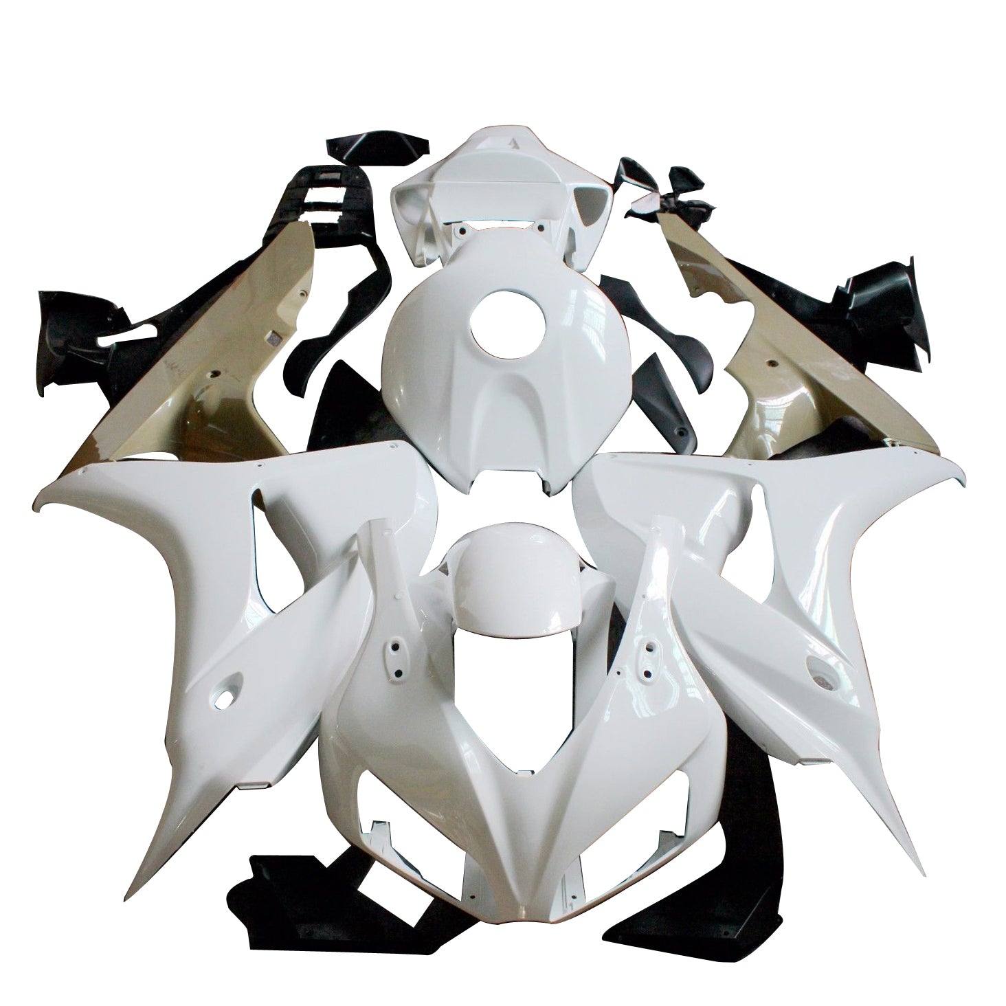 Amotopart 2006-2007 CBR1000RR Honda Fairing Unpainted Kit