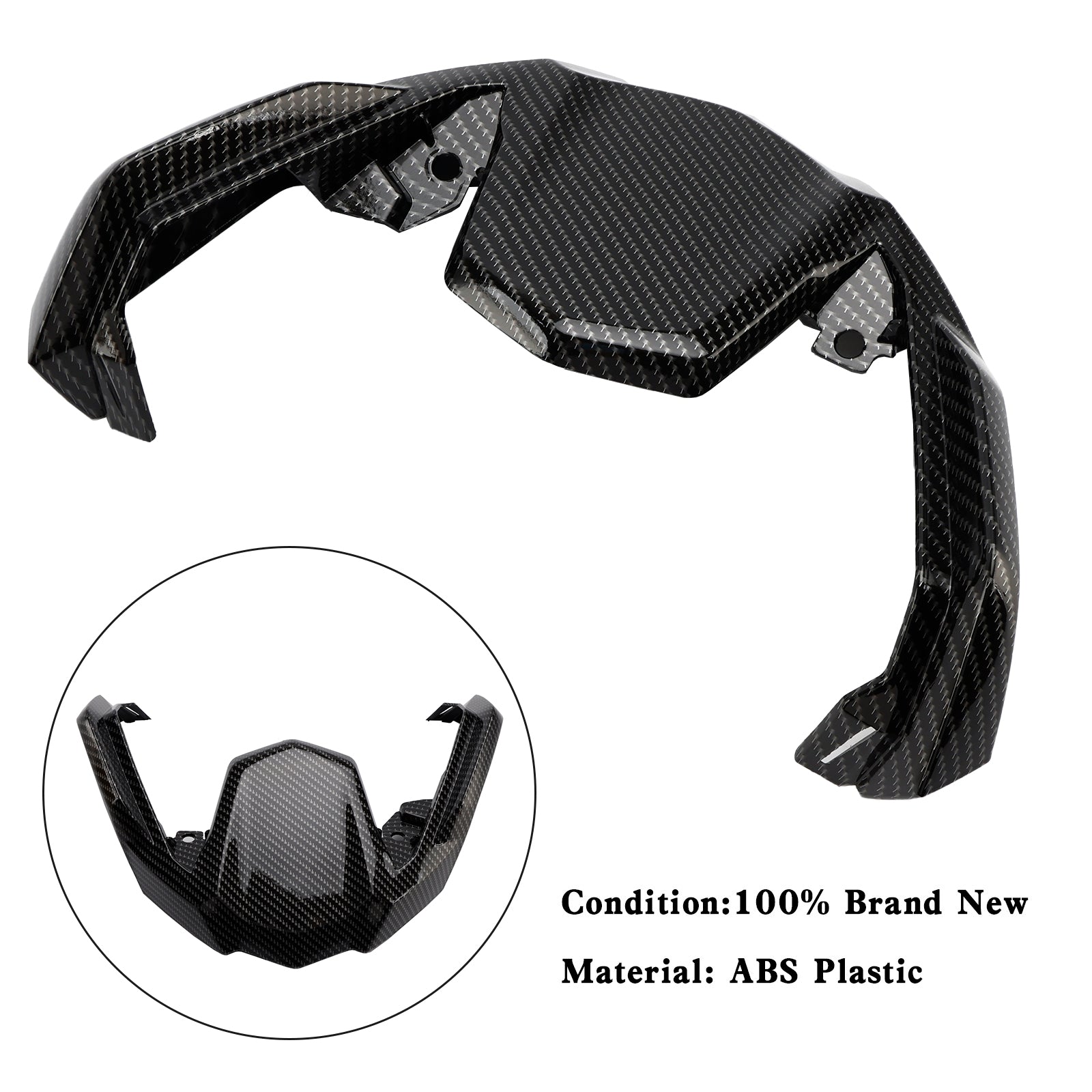 14-22 BMW R1200 R1250 GS Adventure Kotflügelverlängerung vorne Schnabel Nase Carbon