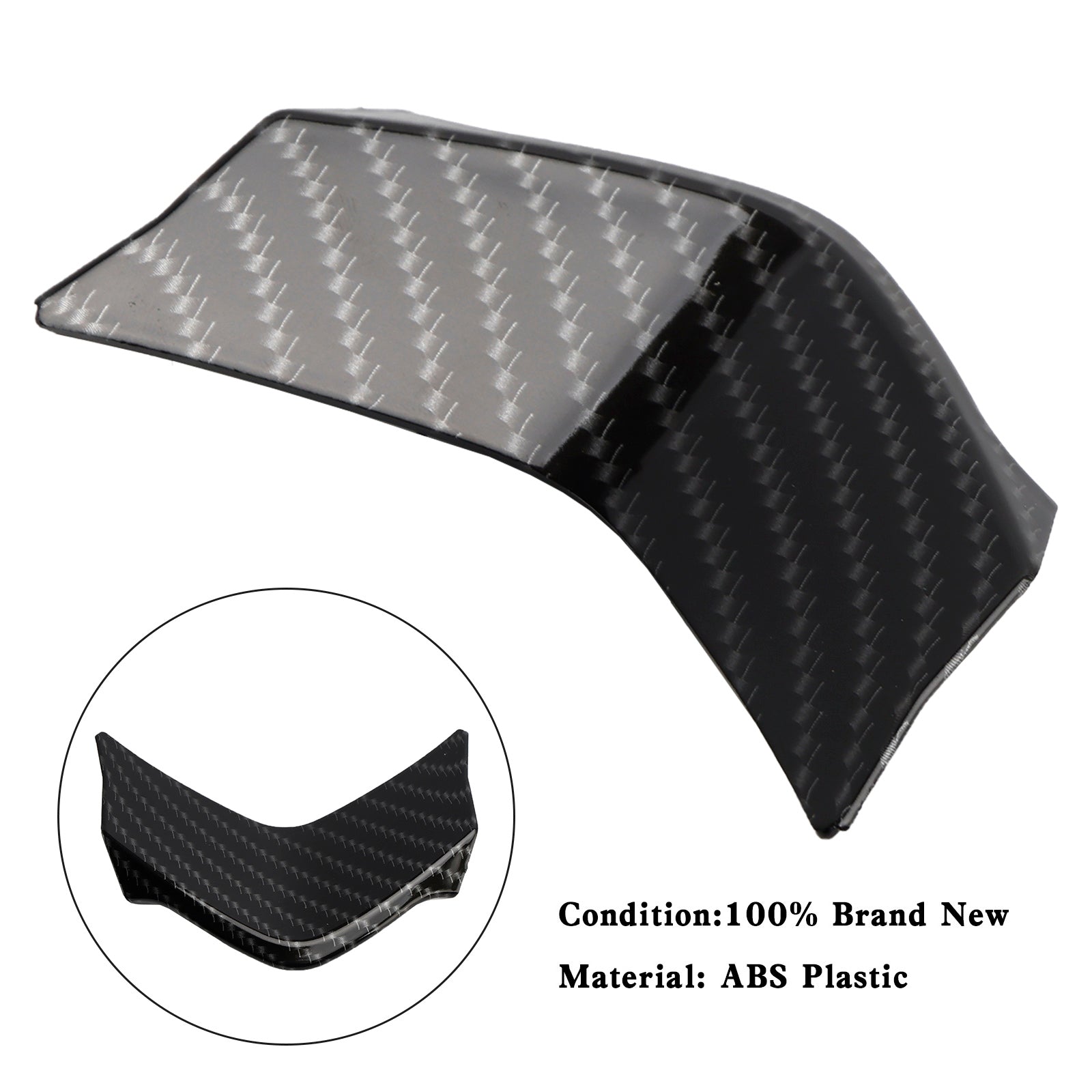 Nariz frontal sob carenagem do painel para Yamaha Tracer 900/GT 2018-2020 Carbono