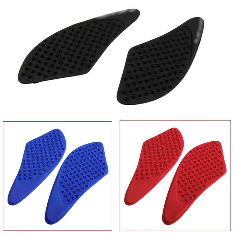 Tank Pad Traction Grip Protector 2-Piece Fit for Kawasaki ZX-6R ZX6R 07-2008