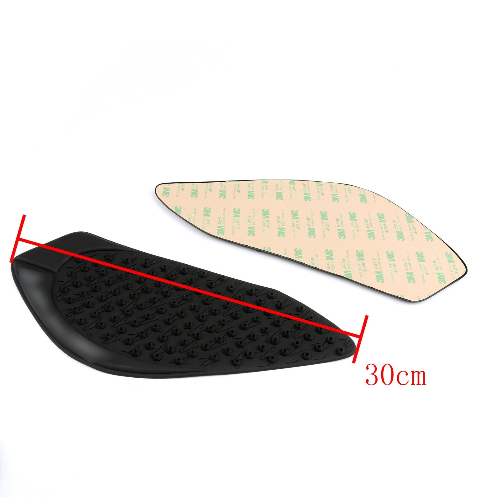 09-16 Kawasaki ZX6R Tank Pad Traction Grip Protector 2-Piece Kit