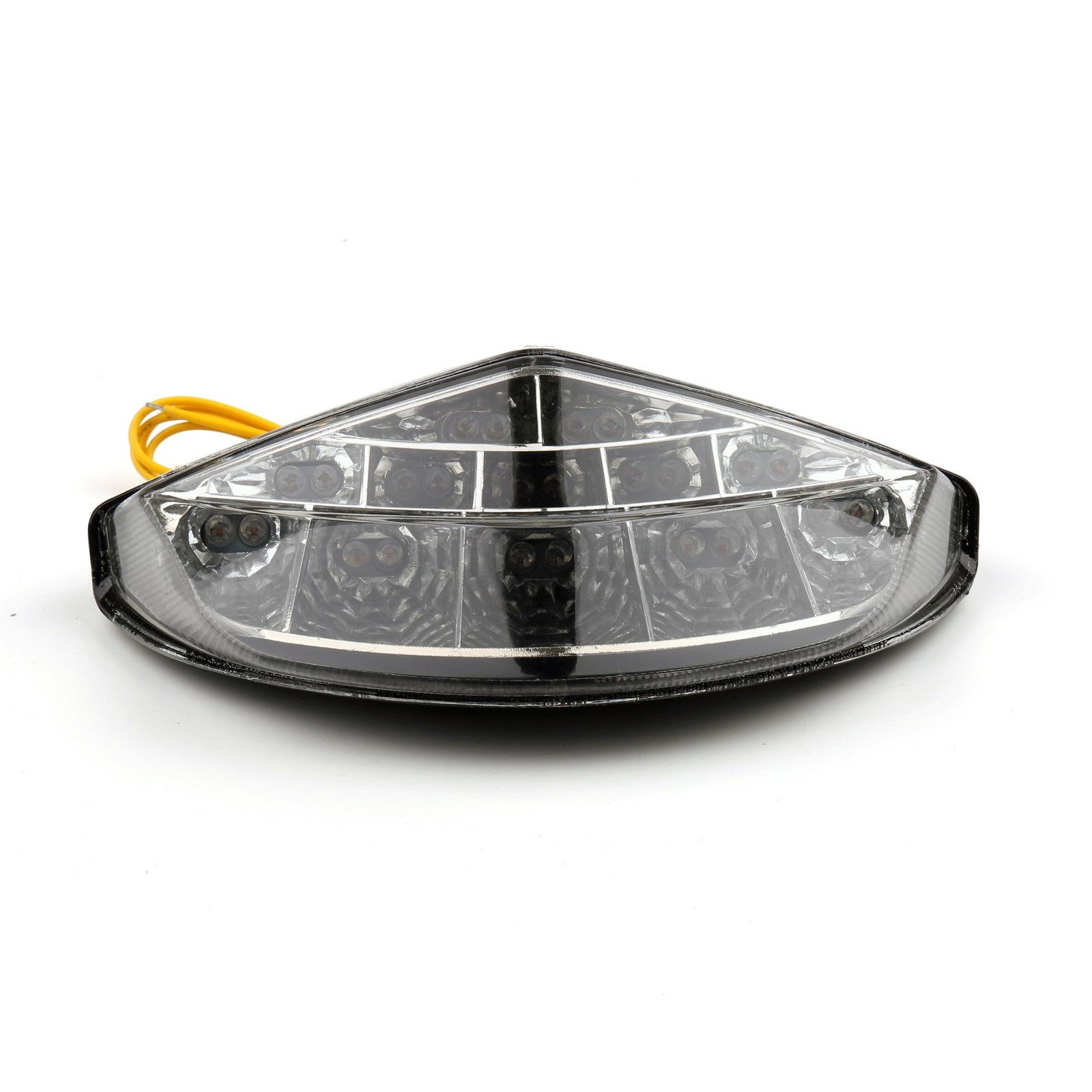 Fanale posteriore a LED integrato Indicatori di direzione per DUCATI Monster 696 795 796 1100 Trasparente