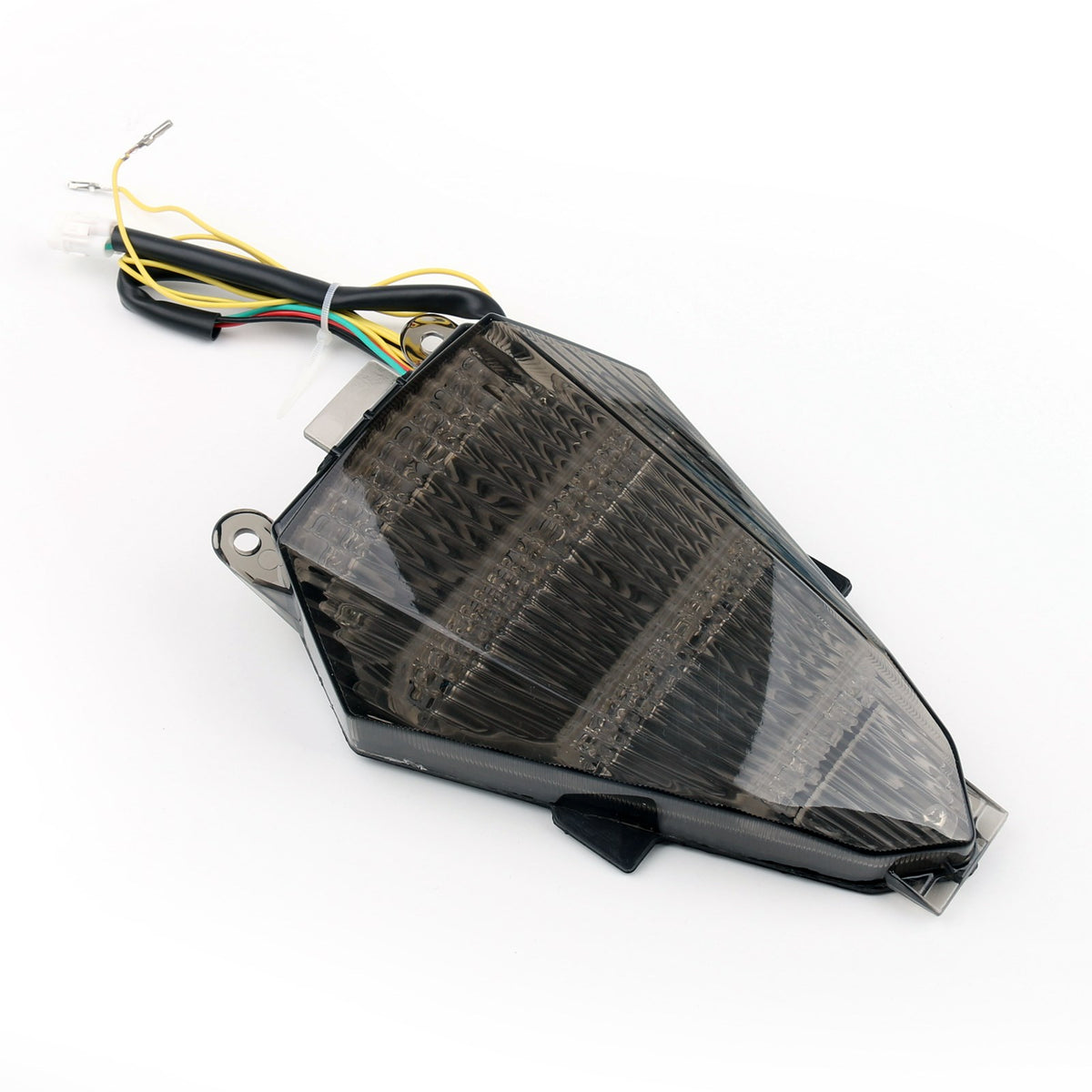 Indicatori di direzione integrati nel fanale posteriore a LED per Yamaha YZF R6 2008-2014 Fumé