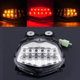 Integrierte LED-Rücklicht-Blinker für Kawasaki Ninja 250R EX250 08-12 Klar