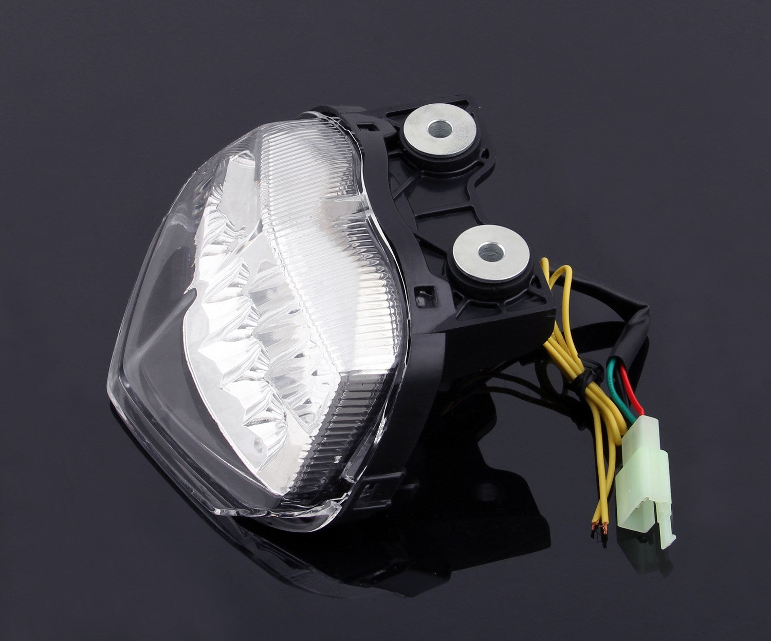 Intermitentes de luz trasera LED integrados para Kawasaki Ninja 250R EX250 08-12 transparente