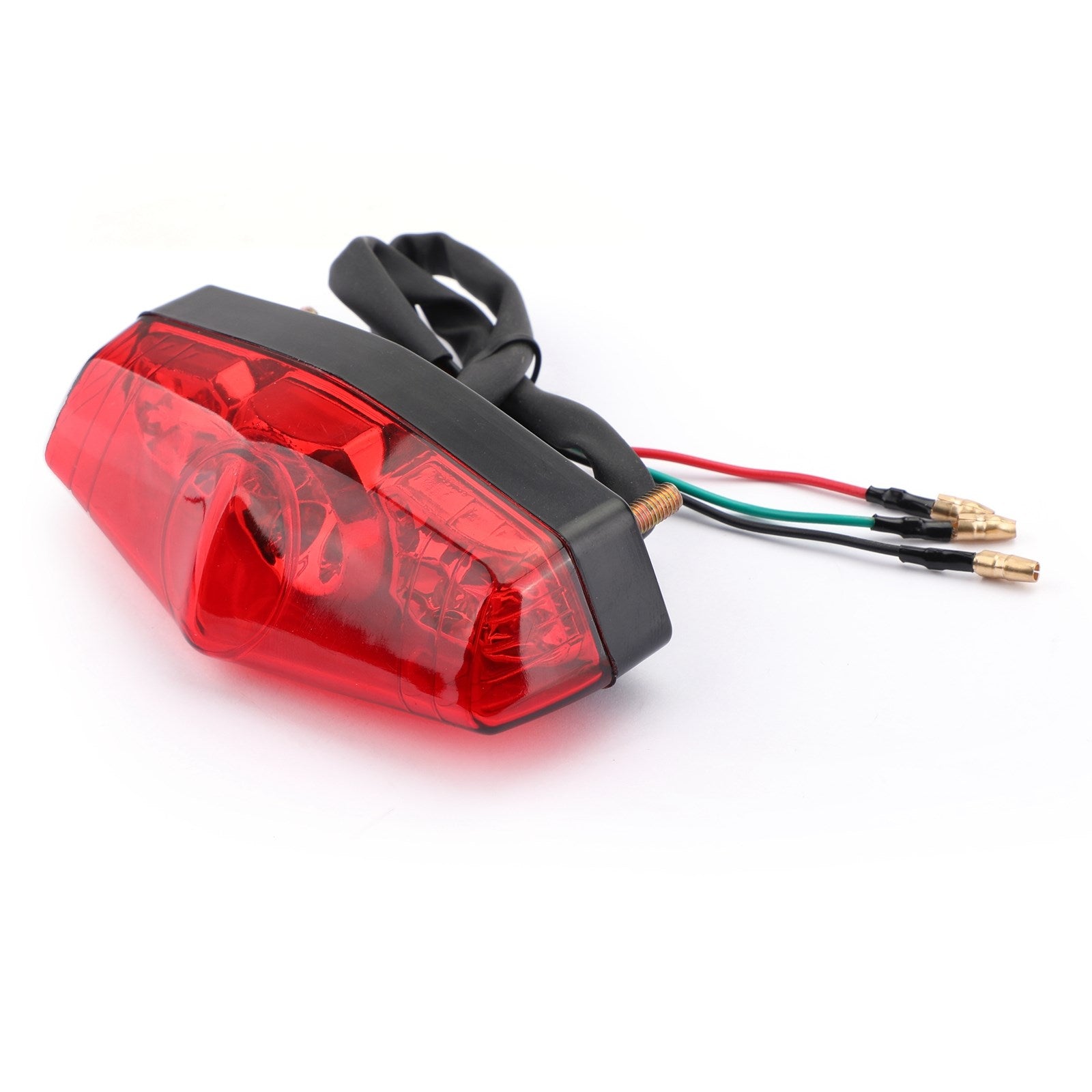 ABS LED humo 12V freno parada corriendo luz trasera lámpara Universal ROJO