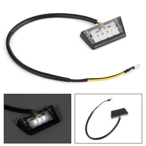 Moto 3 LED Targa Freno Luce Targa Mini Luce Posteriore