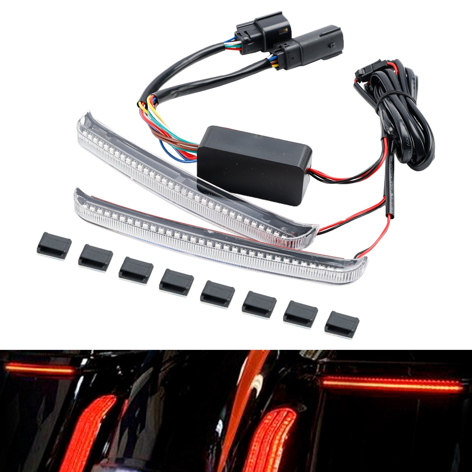 14-22 Road Glide FLHR CVO Saddlebag LED Flowing Turn Signal Light