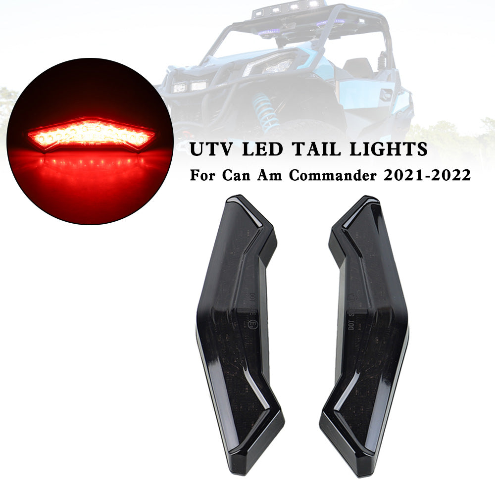 21-22 Can-Am Commander UTV LED 710006633 Tail lights Rear Brake Lamps