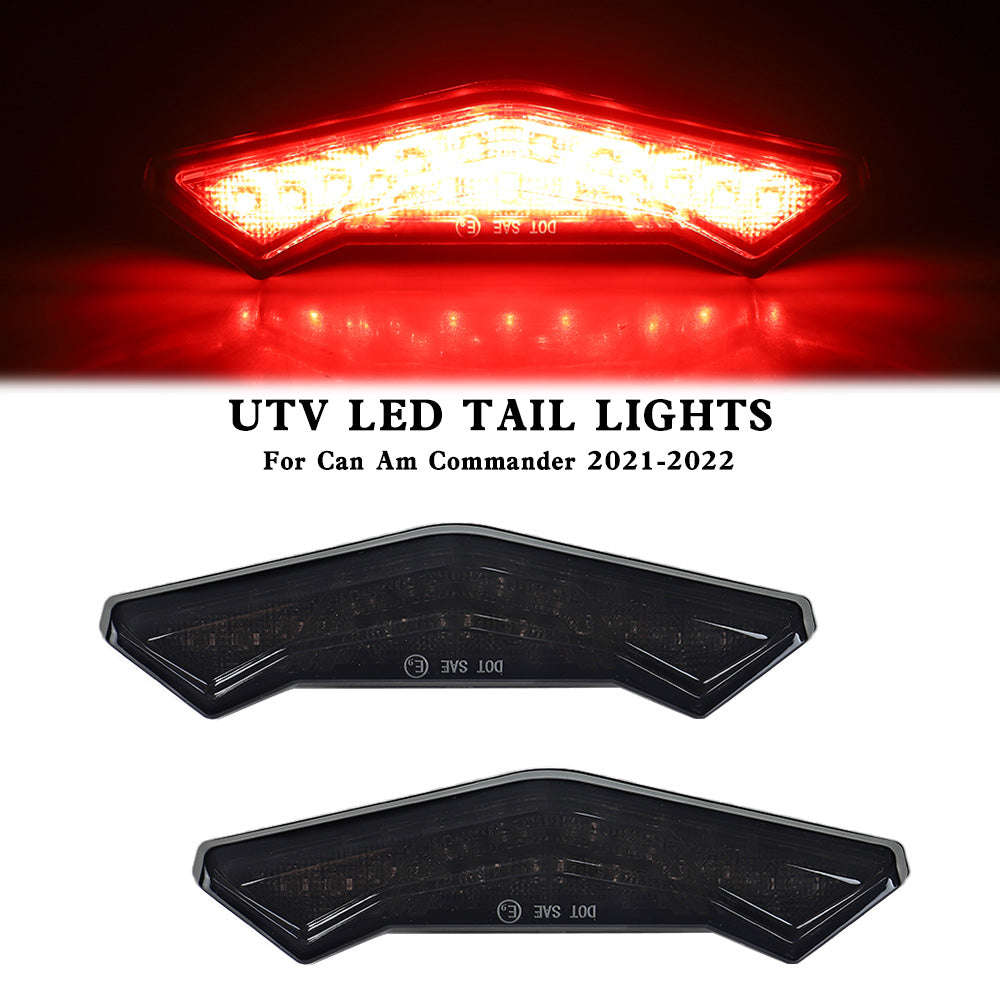 21-22 Can-Am Commander UTV LED 710006633 Tail lights Rear Brake Lamps