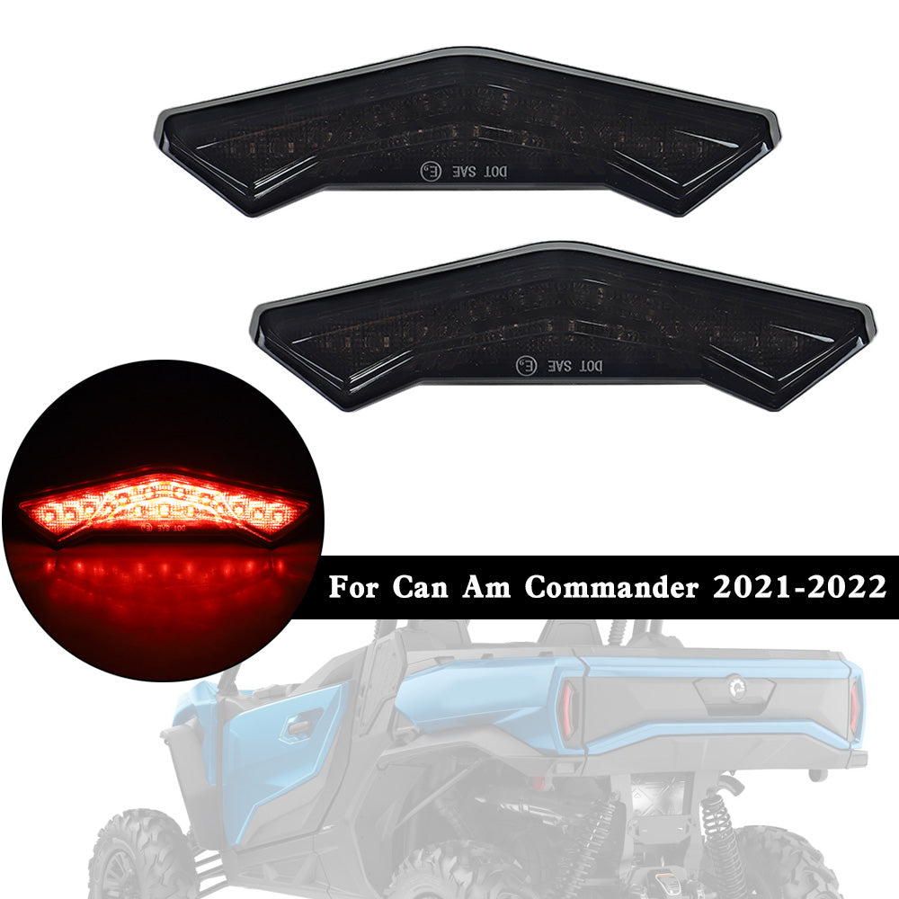 21-22 Can-Am Commander UTV LED 710006633 Tail lights Rear Brake Lamps