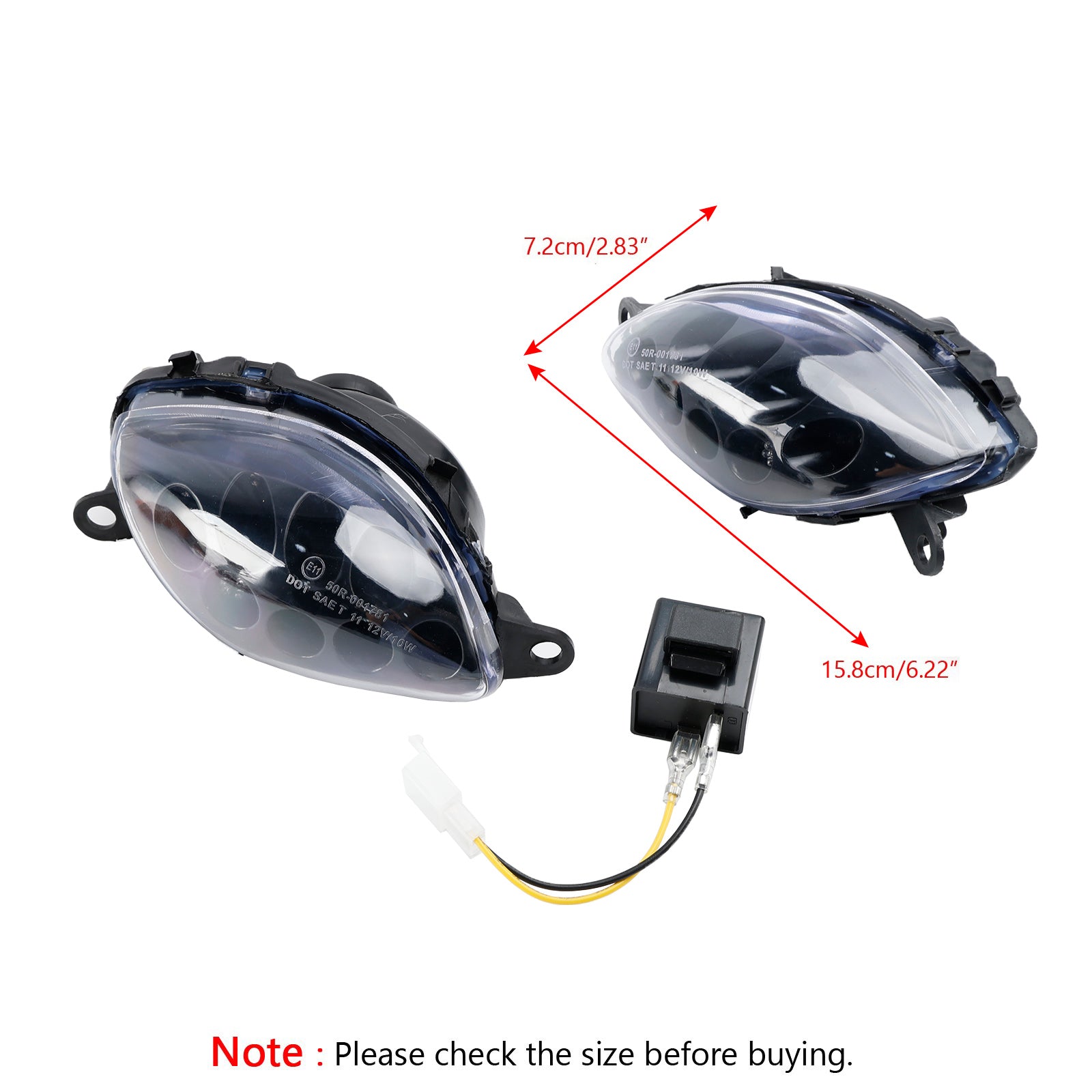 99-07 Suzuki Hayabusa GSXR1300 Front Turn Signals