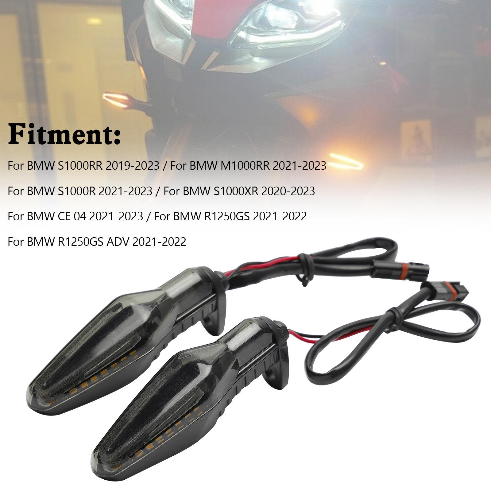 21-22MBMW R1250GS LED Turn Signal Lights