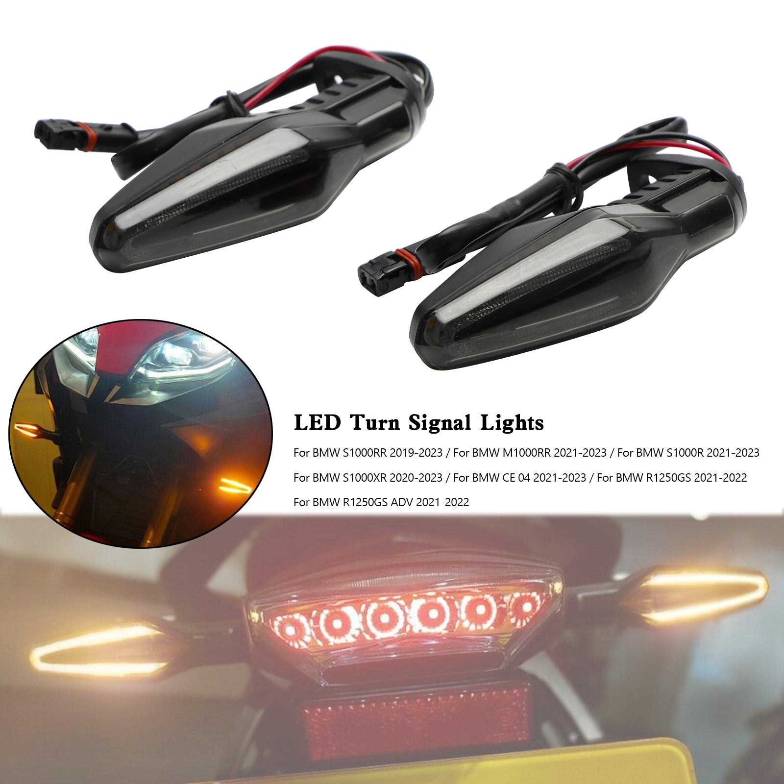 20-23 BMW S1000XR LED Turn Light Sign