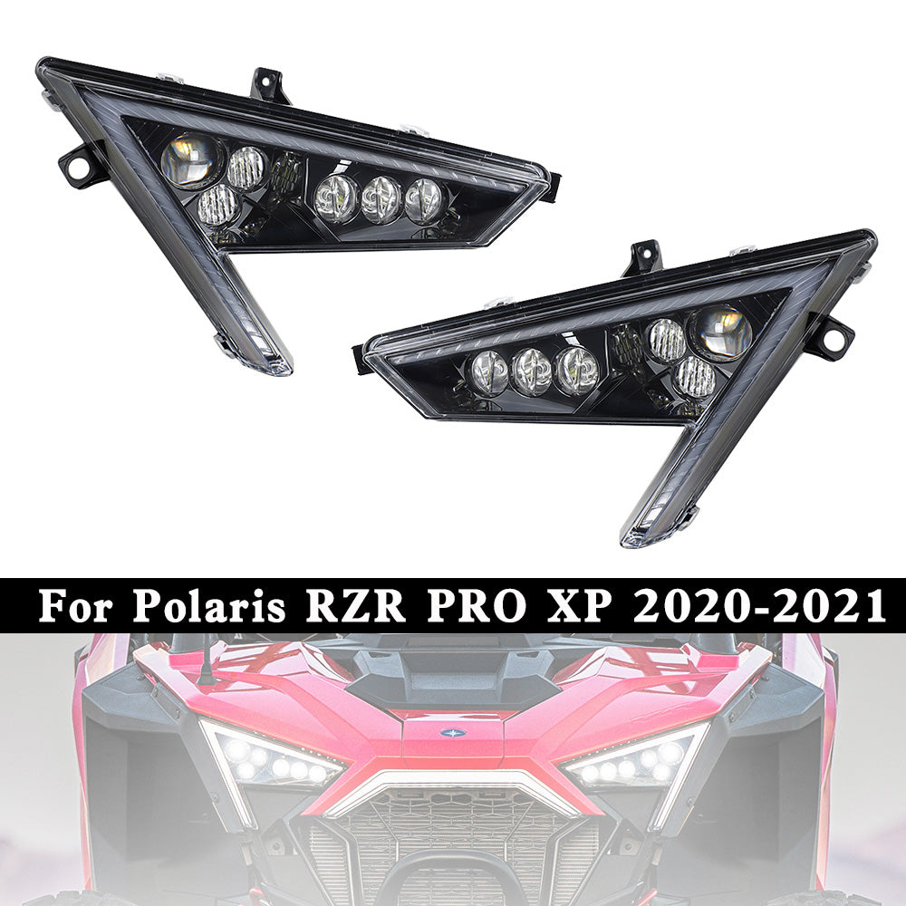 20-21  Front Signature Lights Polaris RZR PRO XP 2414538 2414539