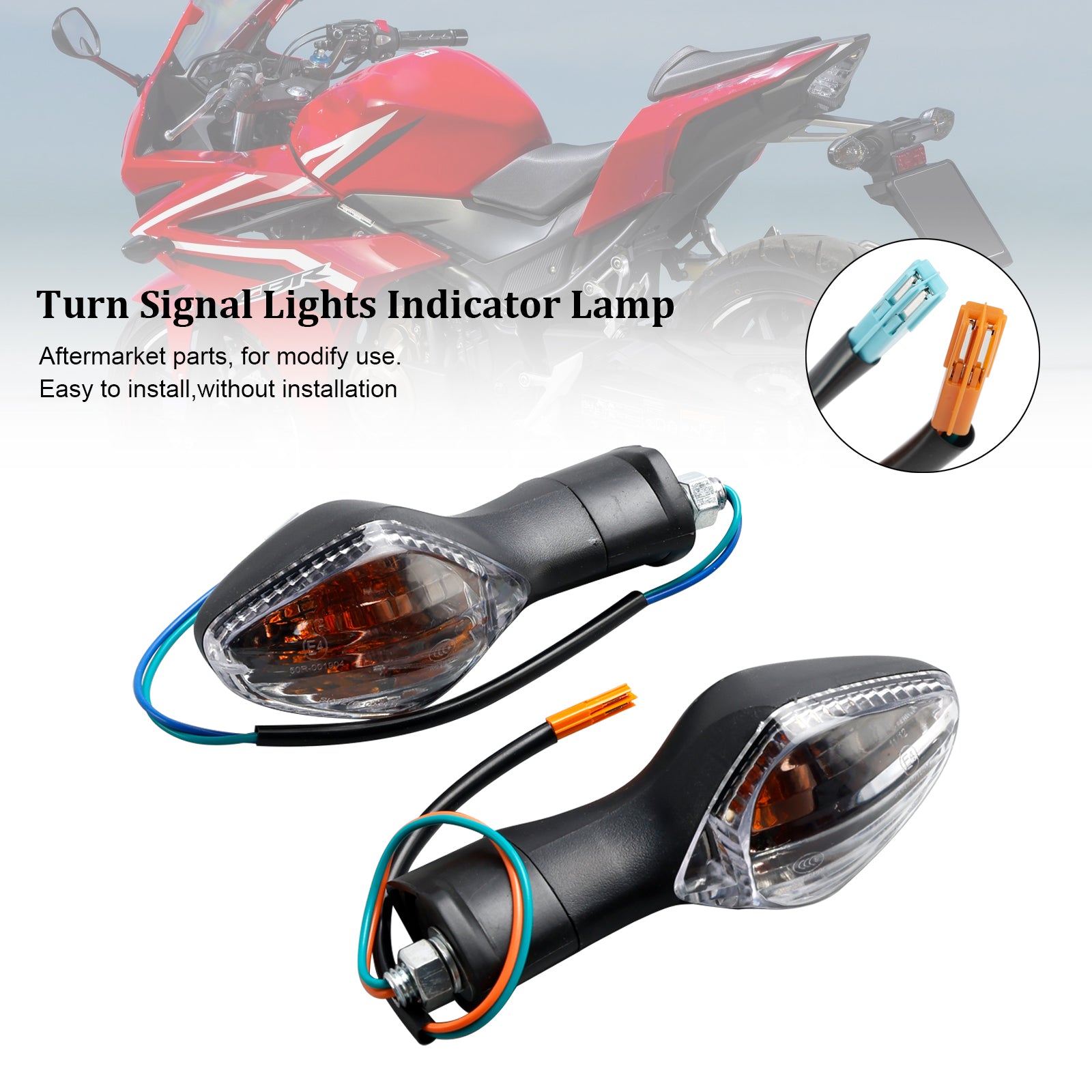 Honda CBR500 CBR650F CTX700 MSX125 Turn Signal Lights Indicator Lamp