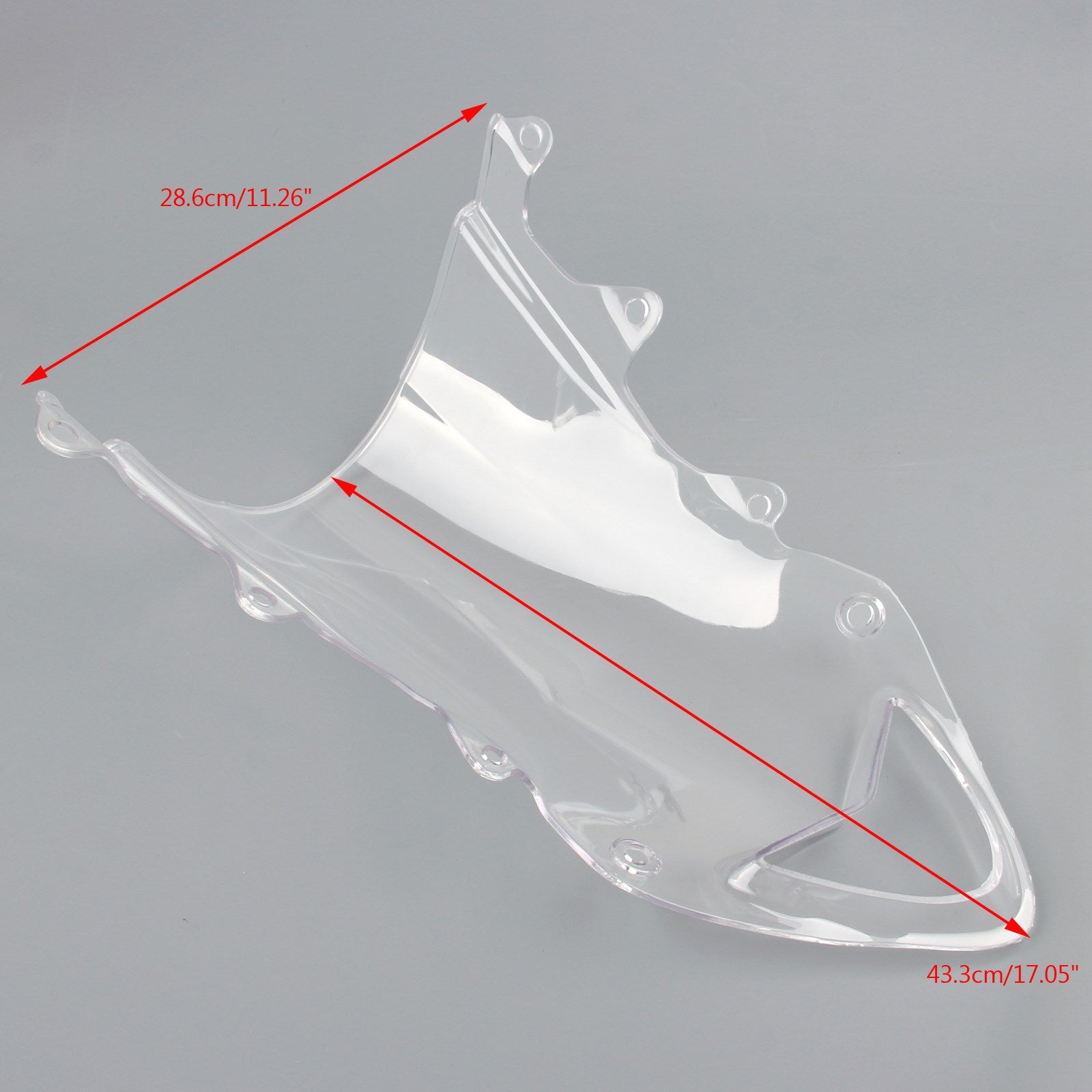 09-14 BMW S1000RR  Windshield WindScreen Double Bubble Clear